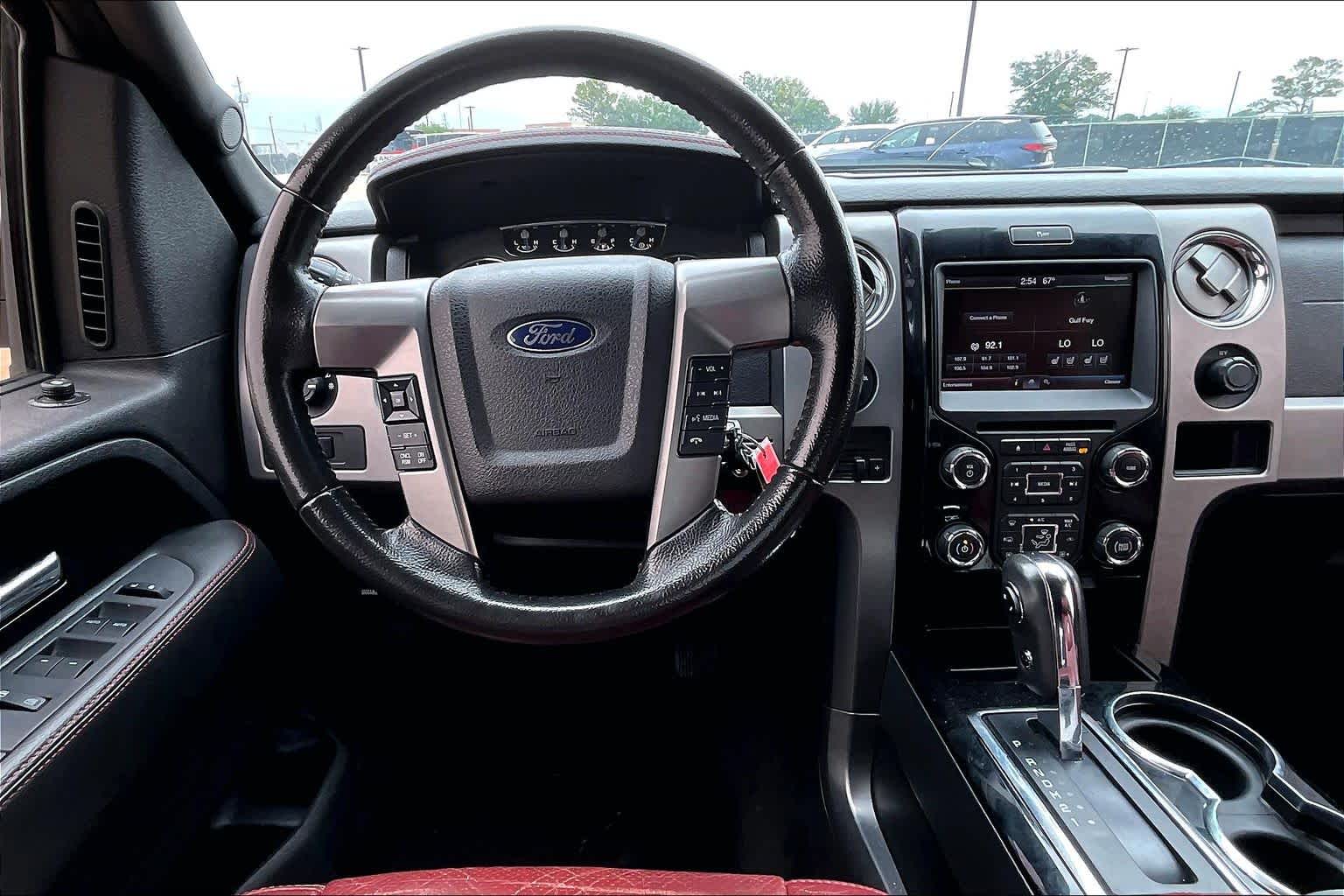 2013 Ford F-150 Limited White Platinum Metallic Tri-Coat at Tomball Ford