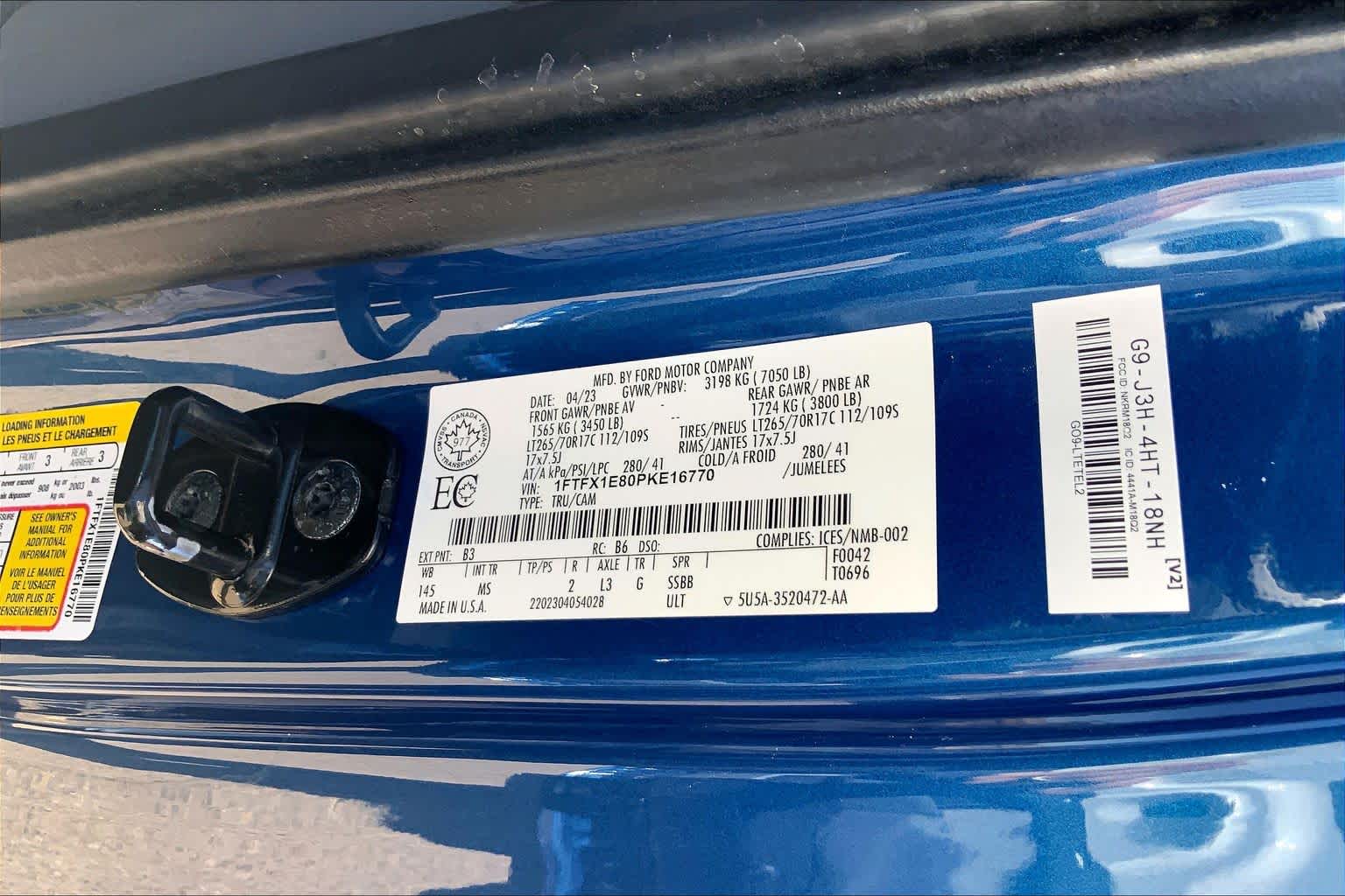 2023 Ford F-150 XLT Atlas Blue at Honda of Clear Lake