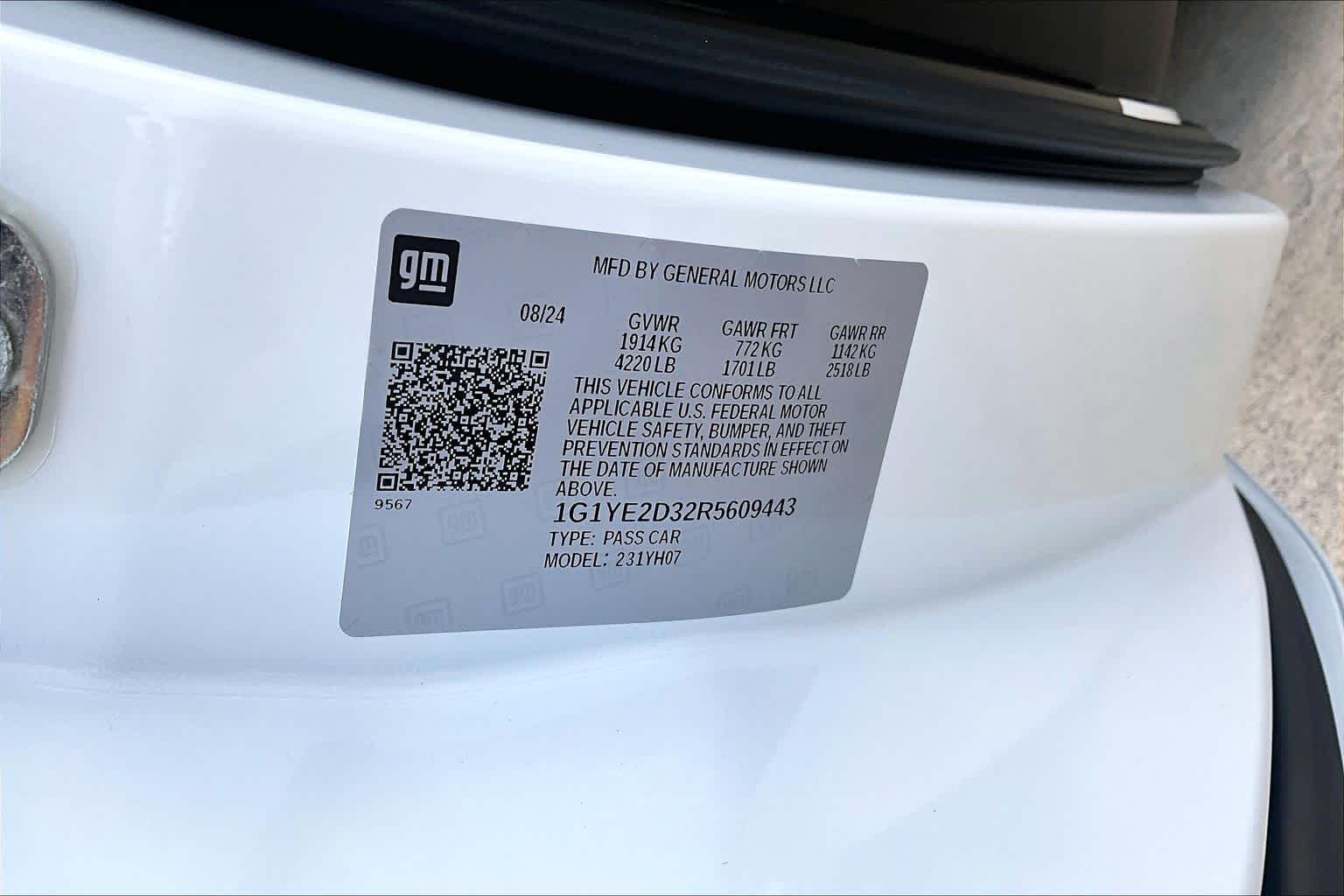 2024 Chevrolet Corvette 2LZ Arctic White at Lone Star Chevrolet