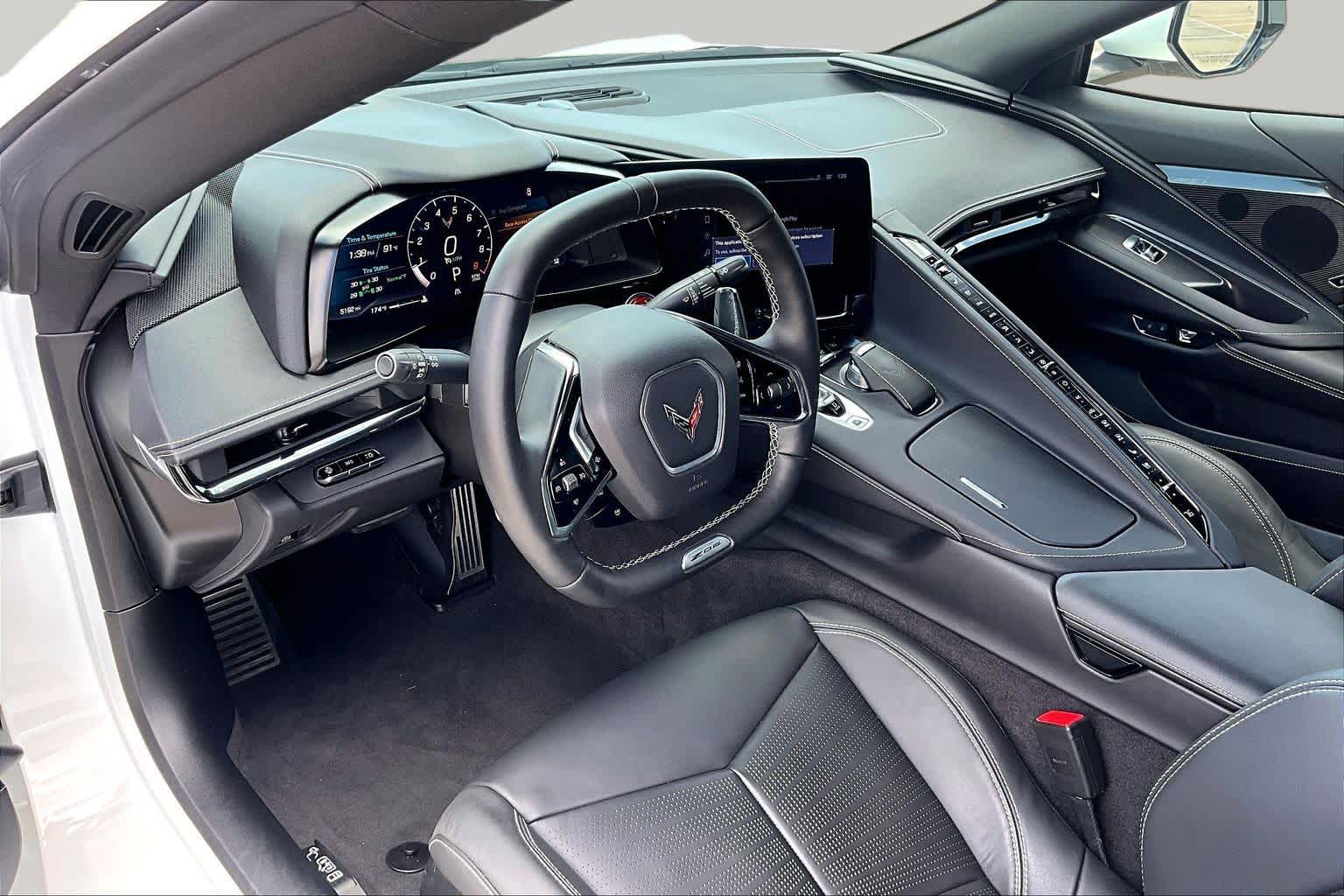 2024 Chevrolet Corvette 2LZ Arctic White at Lone Star Chevrolet