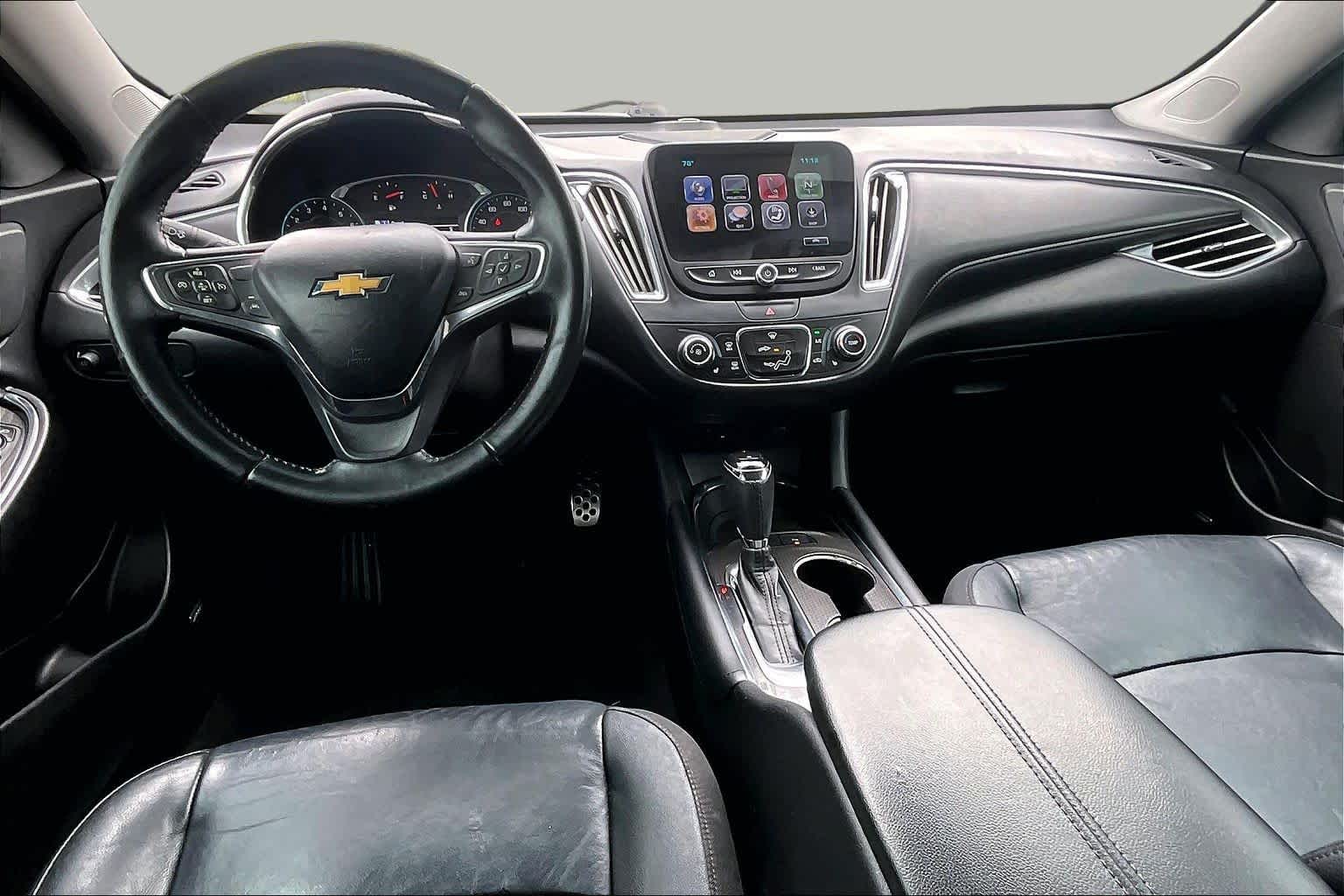 2017 Chevrolet Malibu LT Silver Ice Metallic at Group 1 GMC Buick South
