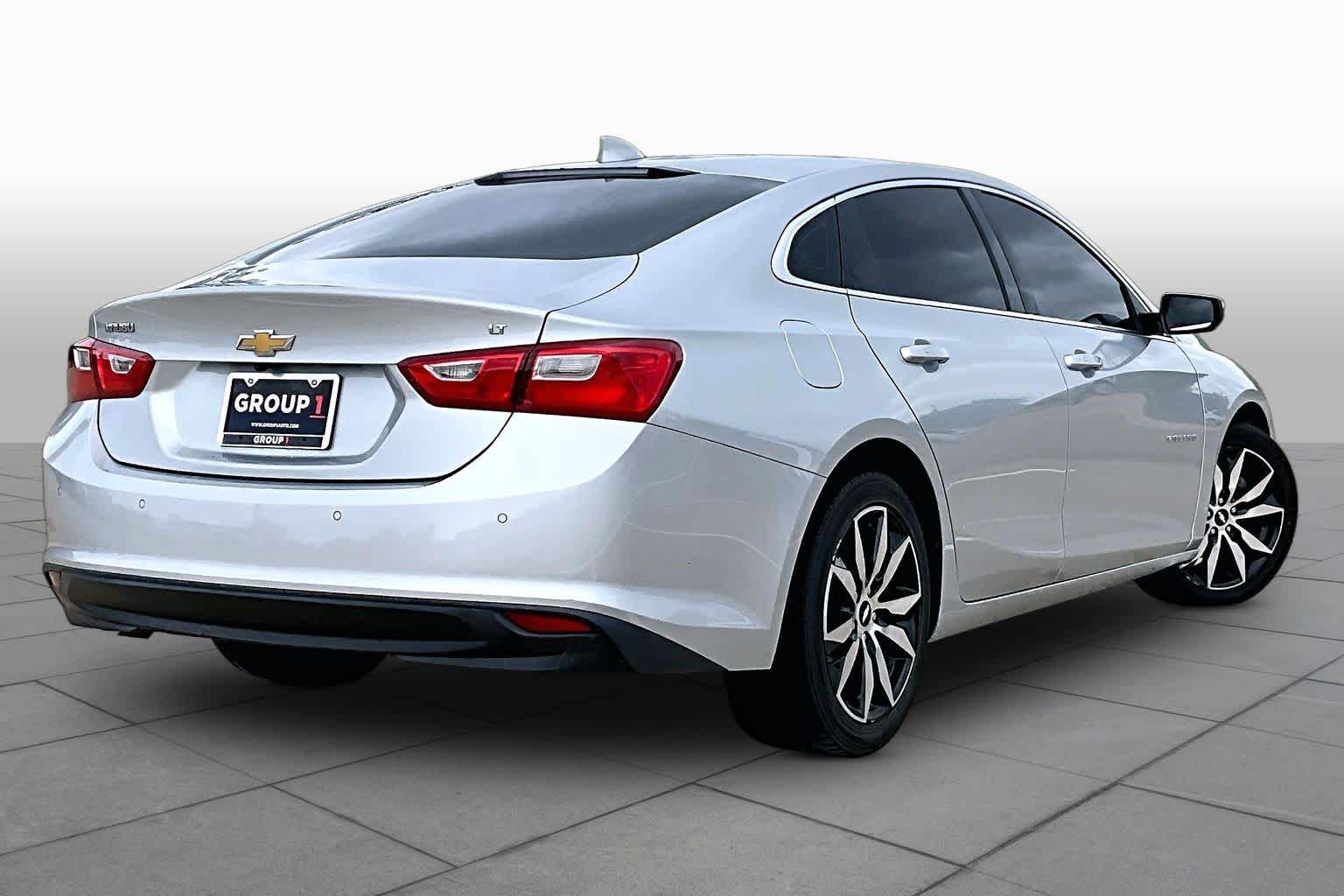 2017 Chevrolet Malibu LT Silver Ice Metallic at Group 1 GMC Buick South