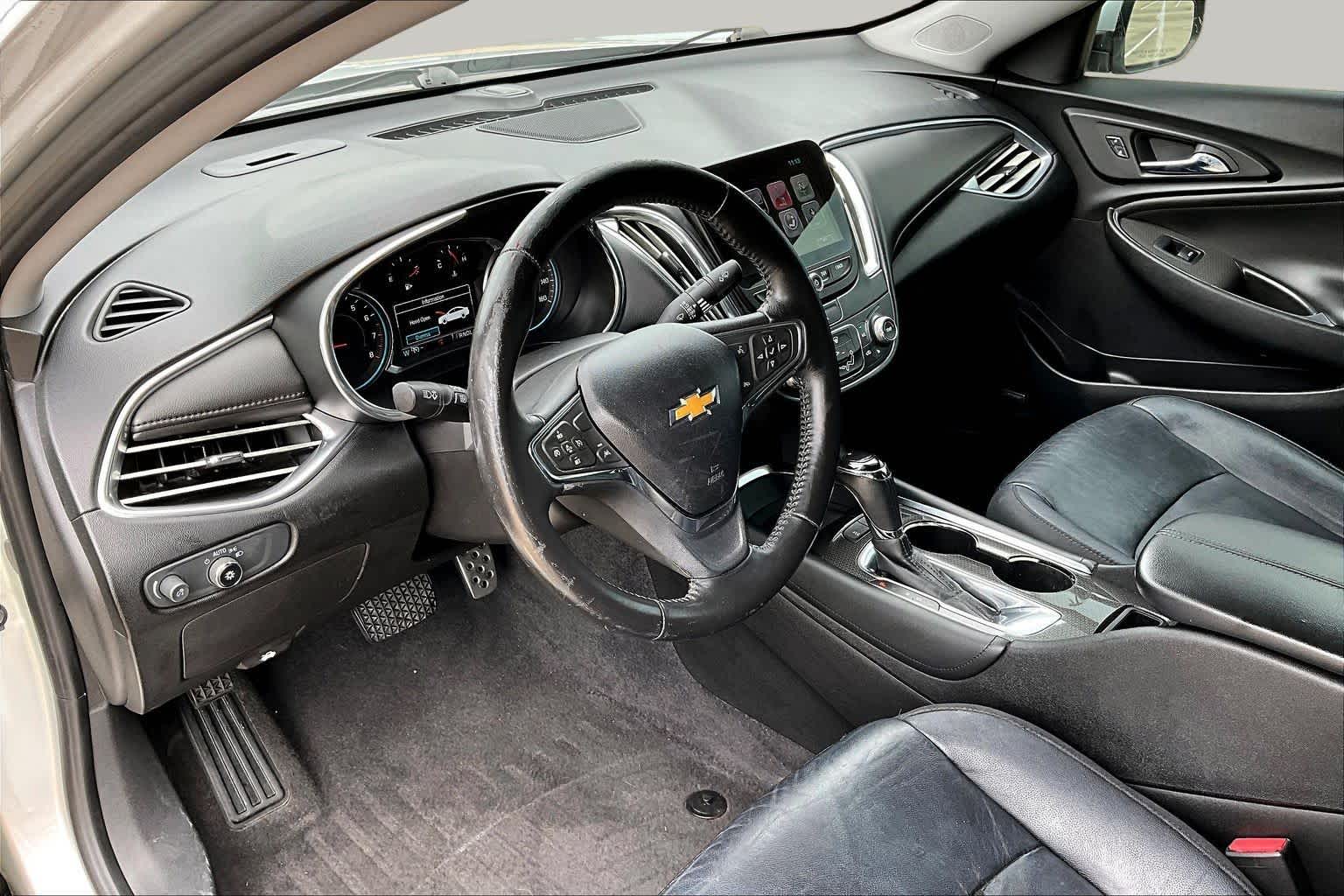 2017 Chevrolet Malibu LT Silver Ice Metallic at Group 1 GMC Buick South