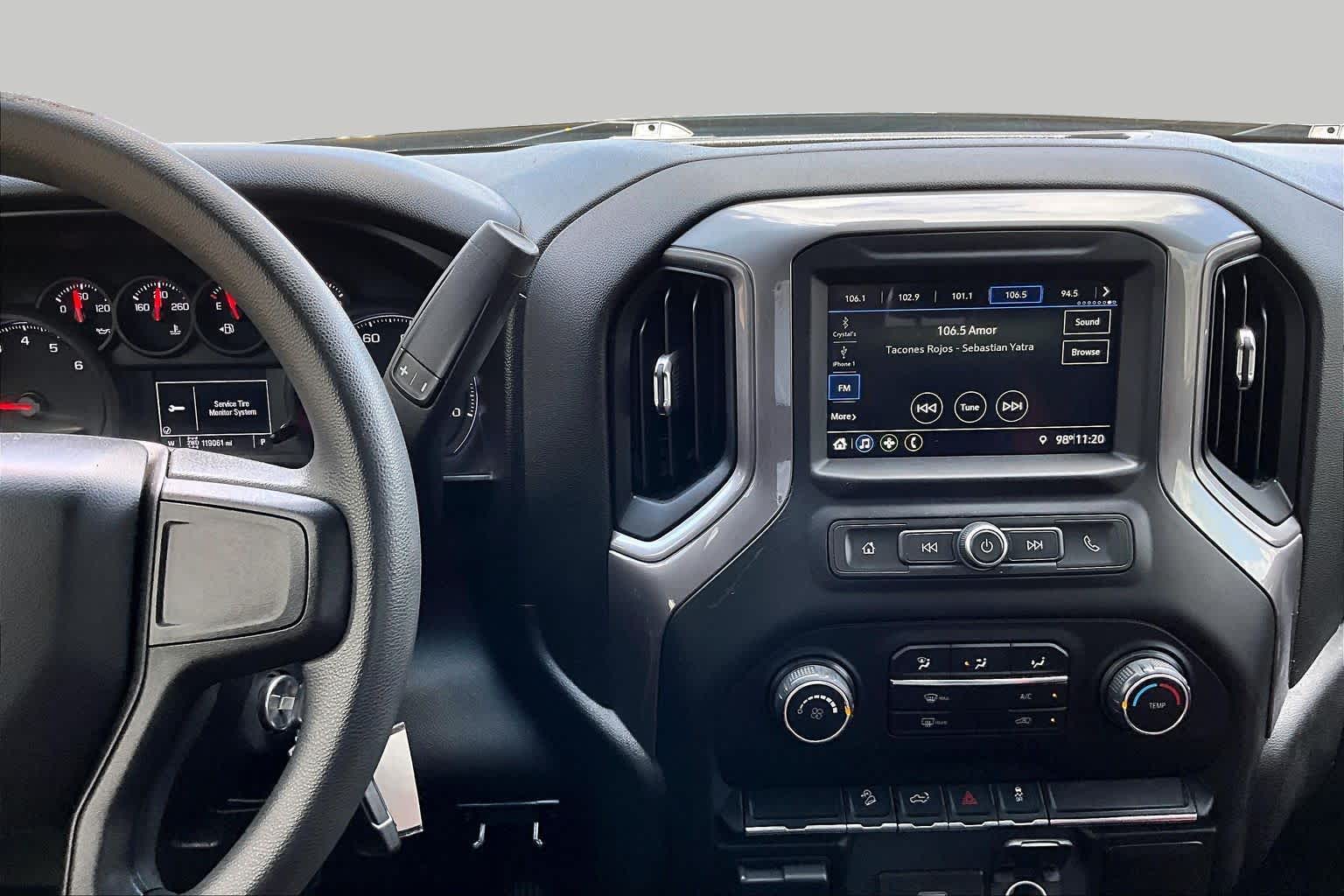 2019 Chevrolet Silverado 1500 Custom Trail Boss Black at Davis Chevrolet