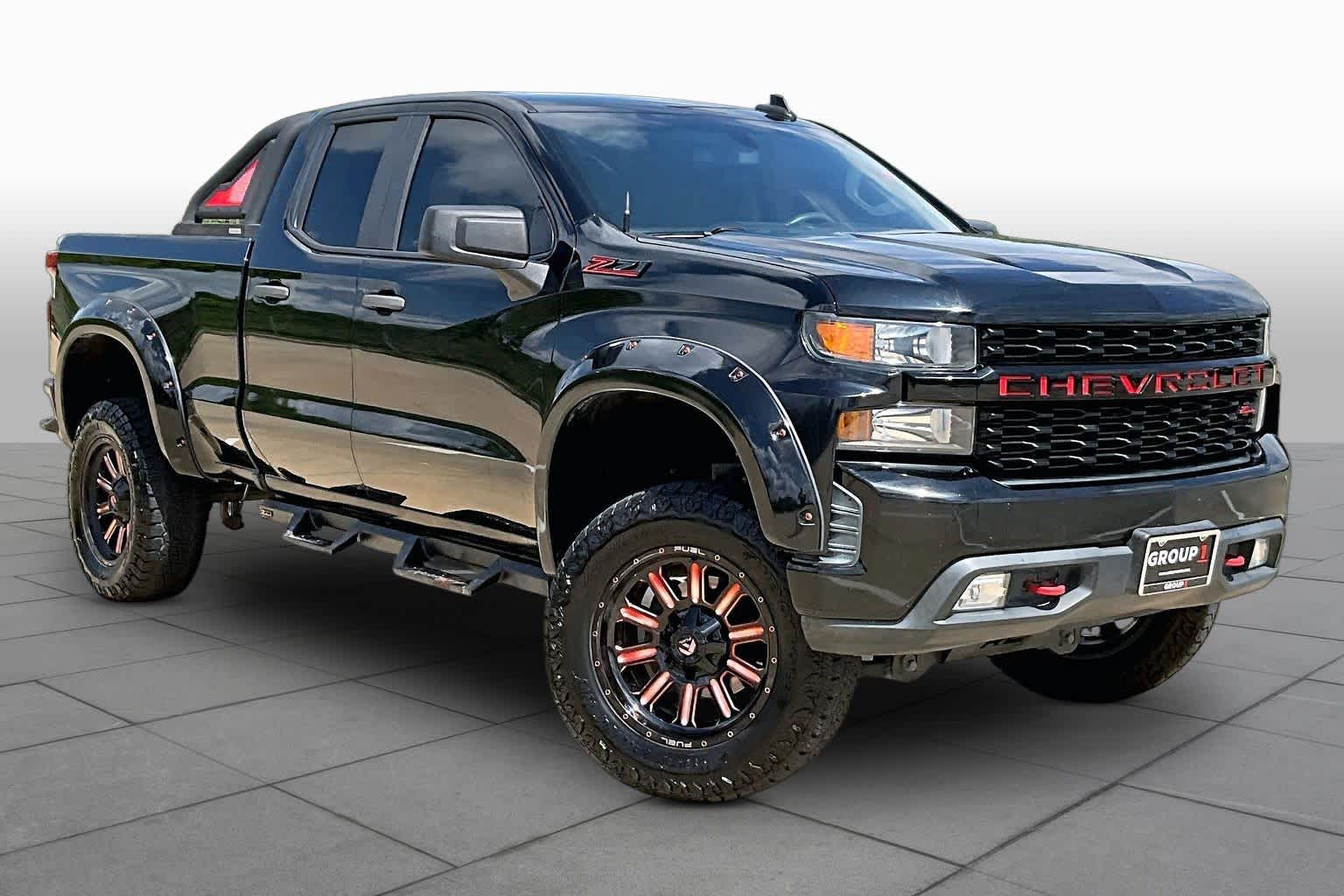 2019 Chevrolet Silverado 1500 Custom Trail Boss Black at Davis Chevrolet
