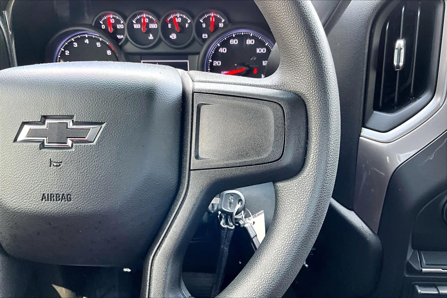 2019 Chevrolet Silverado 1500 Custom Trail Boss Black at Davis Chevrolet
