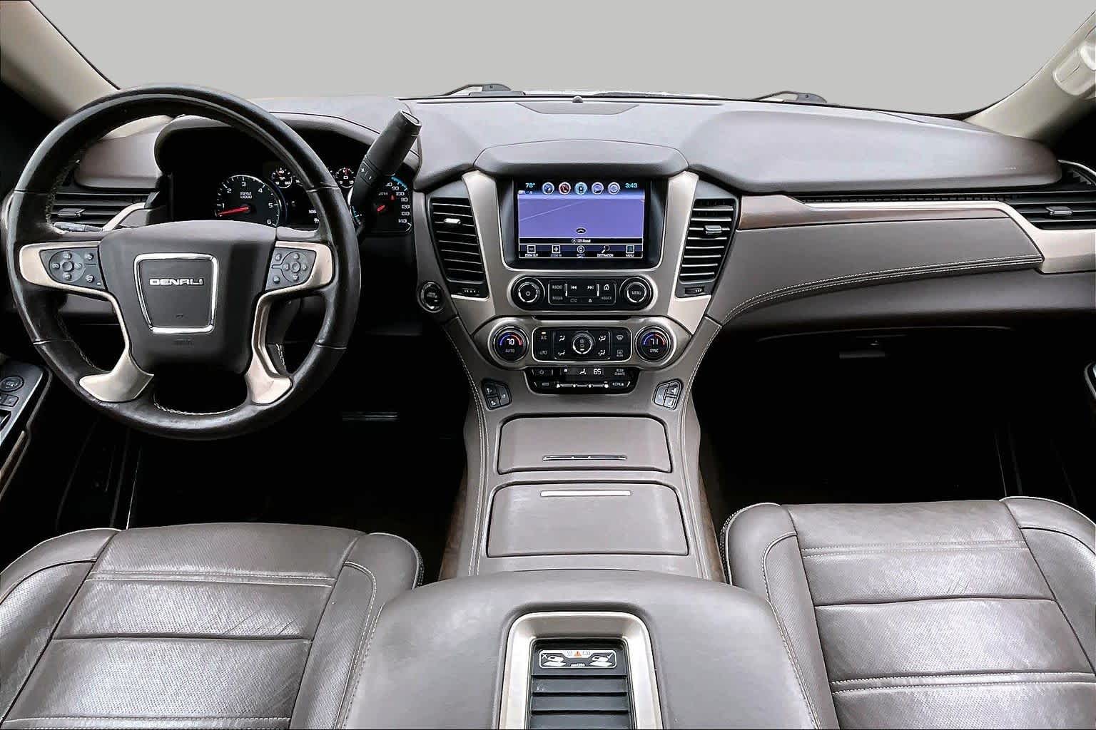 2018 GMC Yukon Denali Denali White Frost Tricoat at Texan GMC Buick