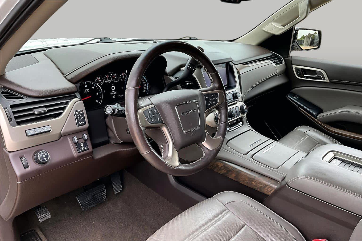 2018 GMC Yukon Denali Denali White Frost Tricoat at Texan GMC Buick