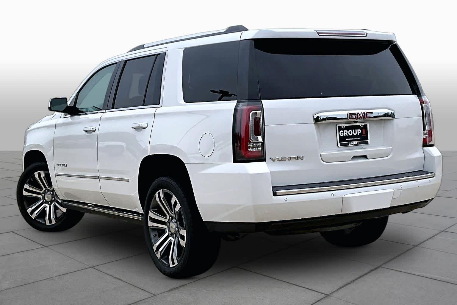 2018 GMC Yukon Denali Denali White Frost Tricoat at Texan GMC Buick