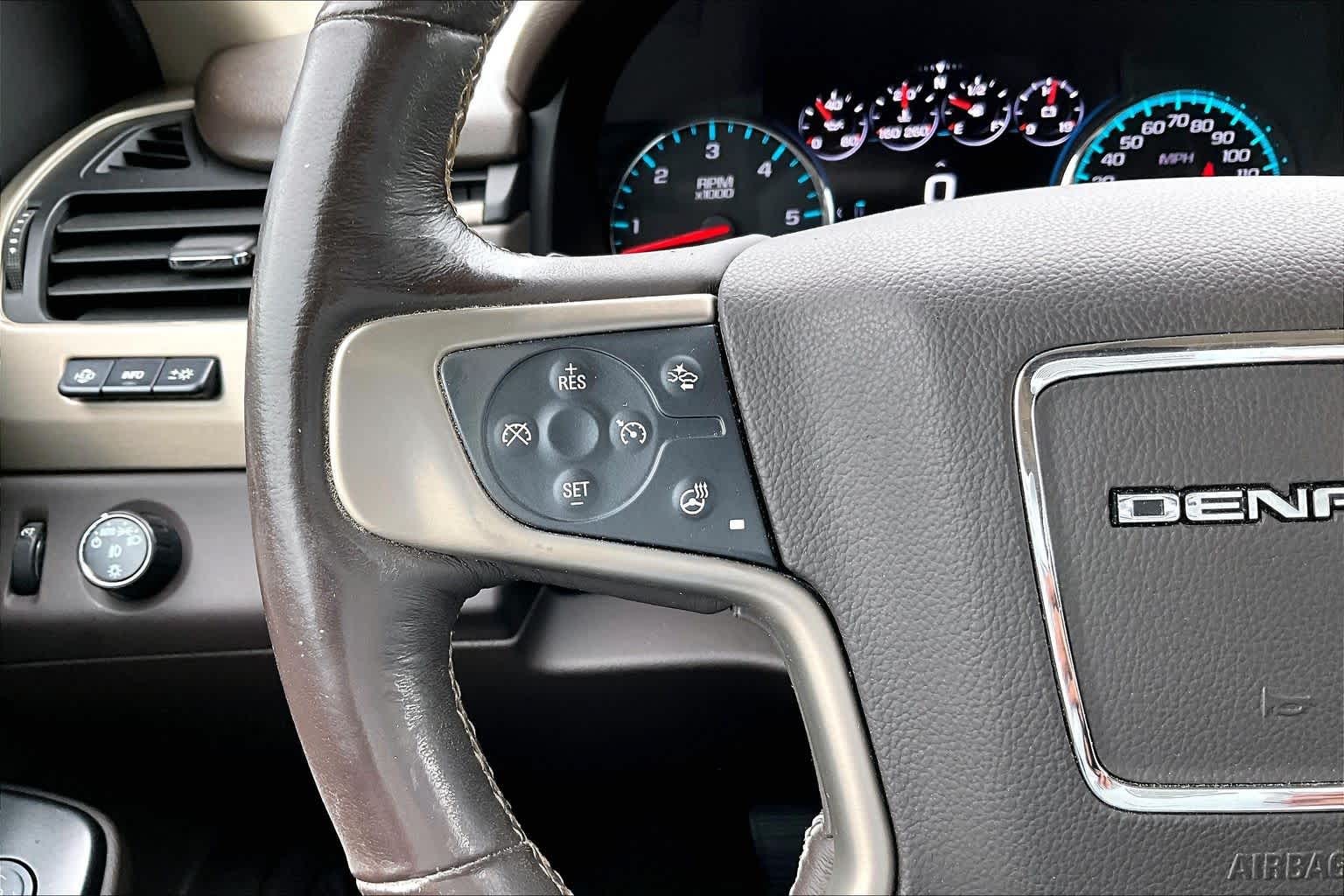2018 GMC Yukon Denali Denali White Frost Tricoat at Texan GMC Buick