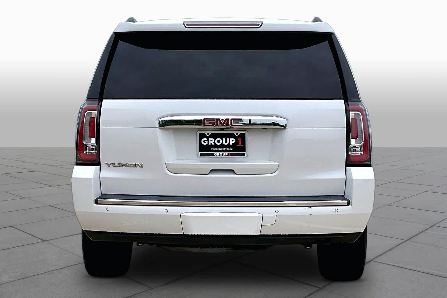 2018 GMC Yukon Denali Denali White Frost Tricoat at Texan GMC Buick