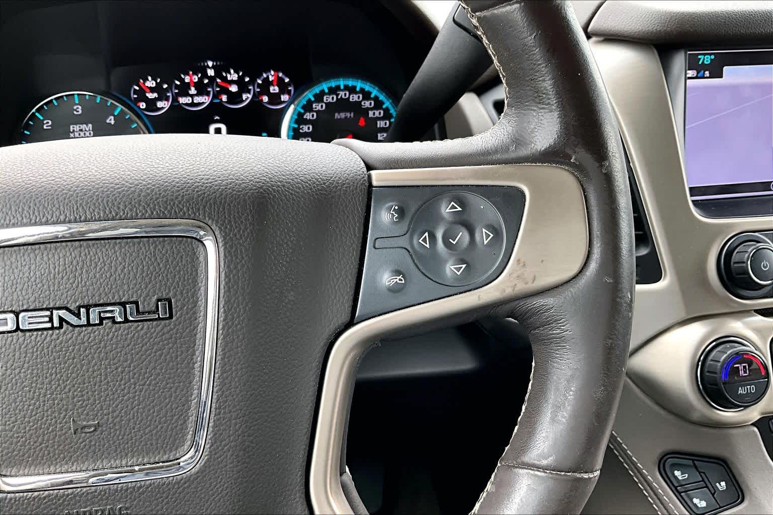2018 GMC Yukon Denali Denali White Frost Tricoat at Texan GMC Buick