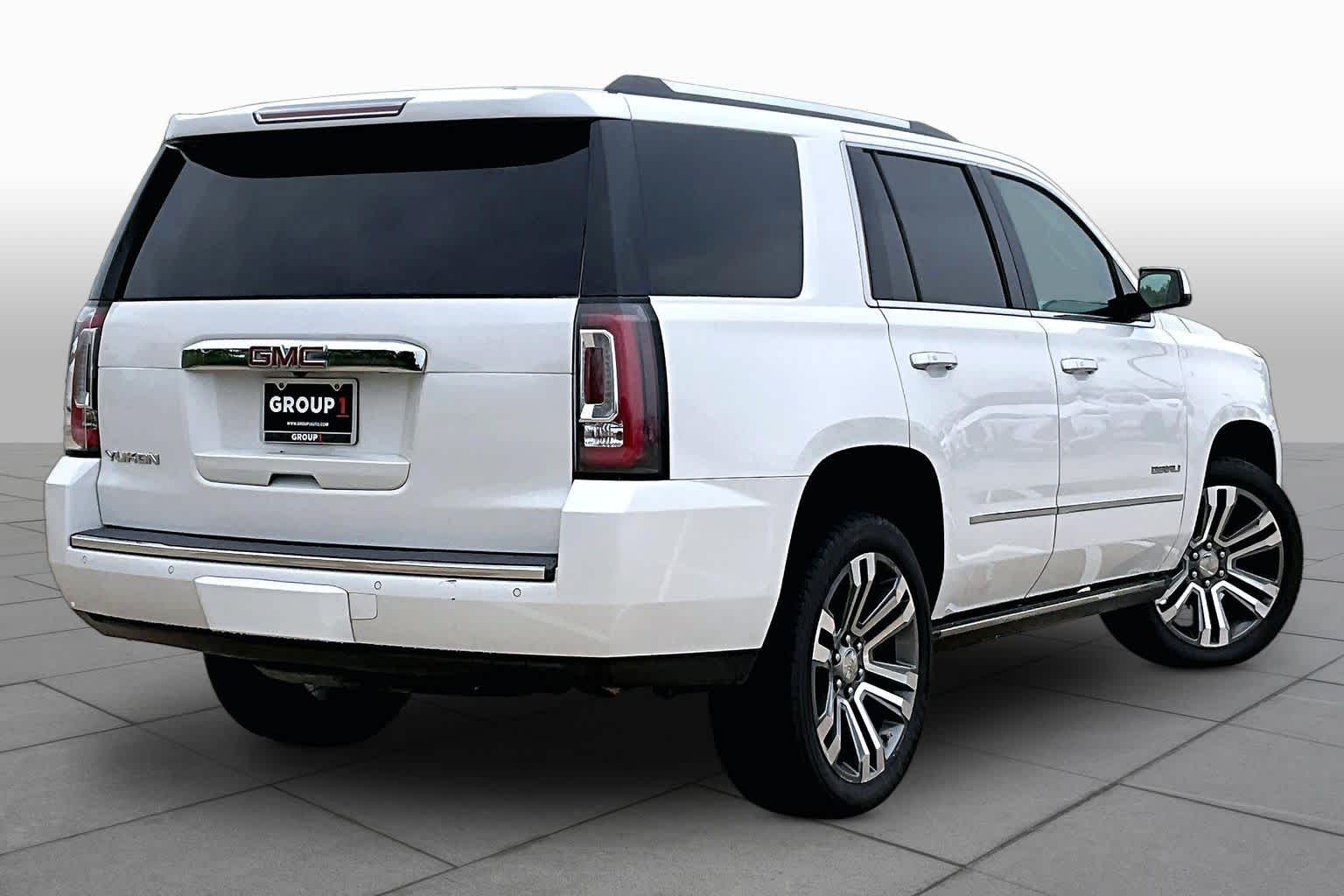 2018 GMC Yukon Denali Denali White Frost Tricoat at Texan GMC Buick