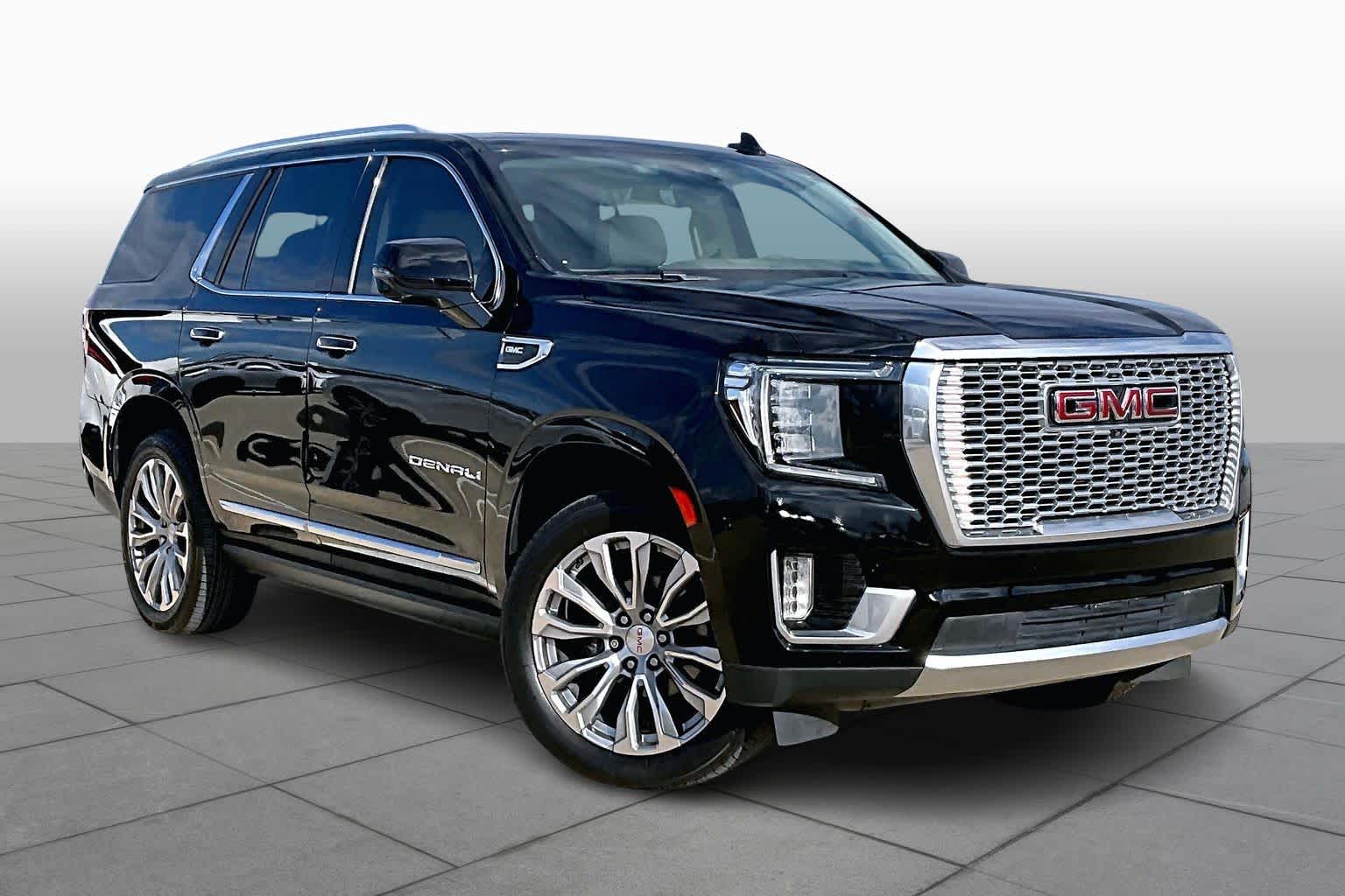 2021 GMC Yukon Denali Onyx Black at Texan GMC Buick