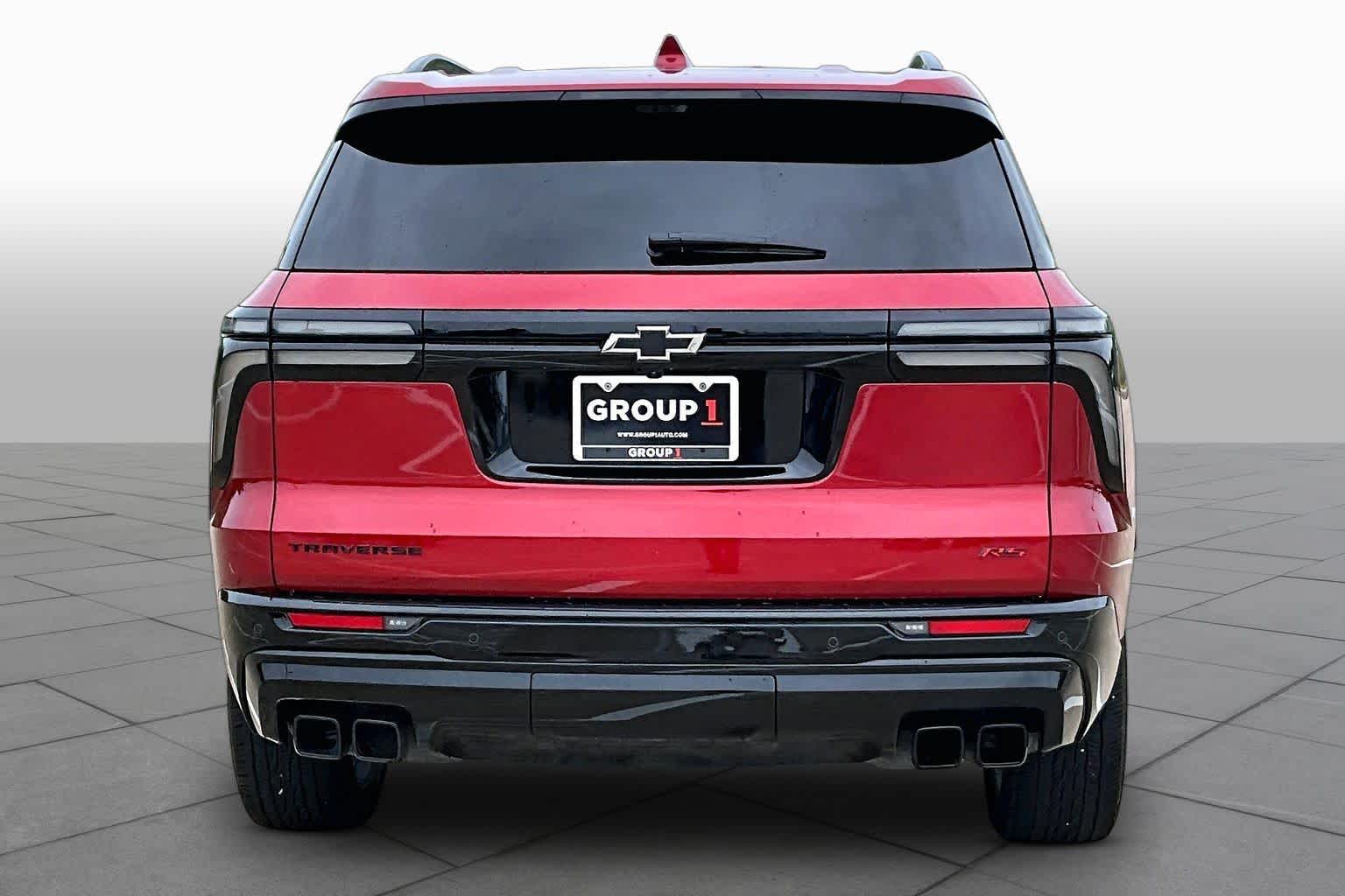 2024 Chevrolet Traverse FWD RS Radiant Red Tintcoat at AutoNation Chevrolet Gulf Fwy
