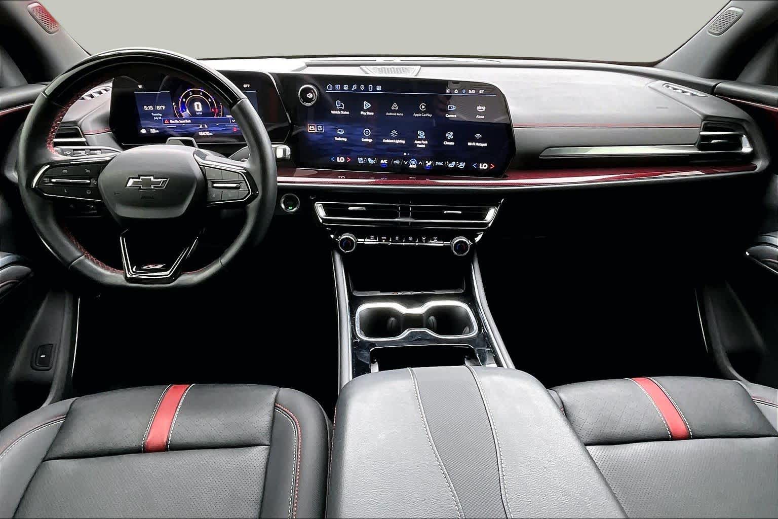 2024 Chevrolet Traverse FWD RS Radiant Red Tintcoat at AutoNation Chevrolet Gulf Fwy