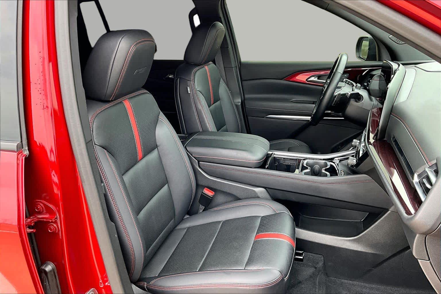 2024 Chevrolet Traverse FWD RS Radiant Red Tintcoat at AutoNation Chevrolet Gulf Fwy
