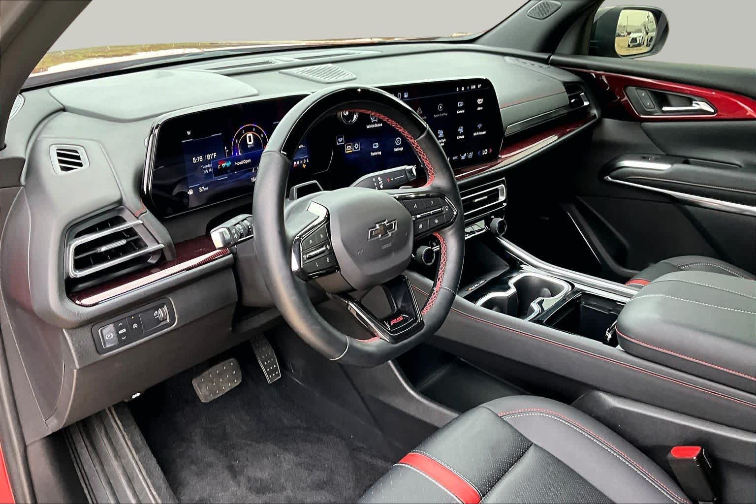 2024 Chevrolet Traverse FWD RS Radiant Red Tintcoat at AutoNation Chevrolet Gulf Fwy