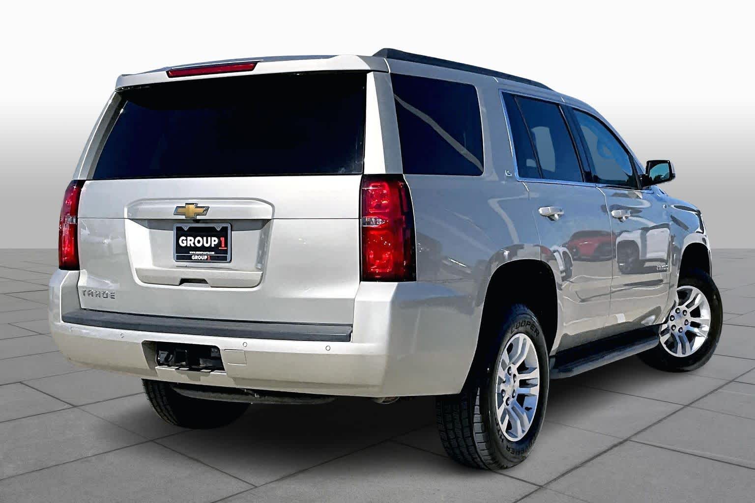 2016 Chevrolet Tahoe LS Champagne Silver Metallic at Mac Haik Ford