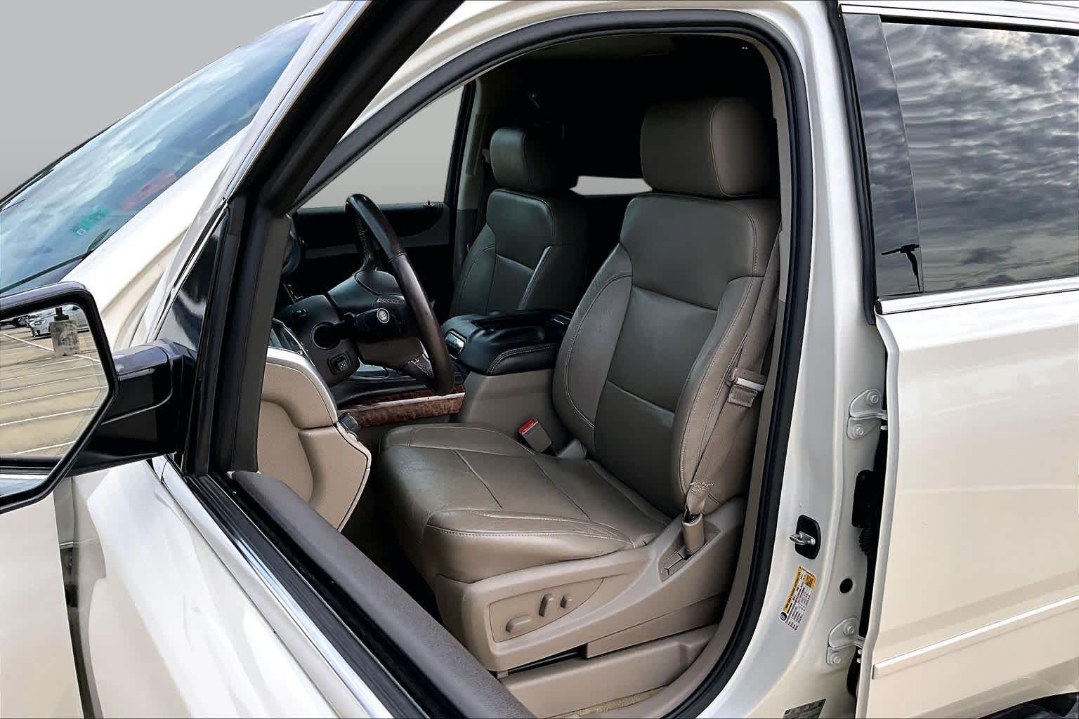 2015 Chevrolet Tahoe LTZ White Diamond Tricoat at Texan GMC Buick