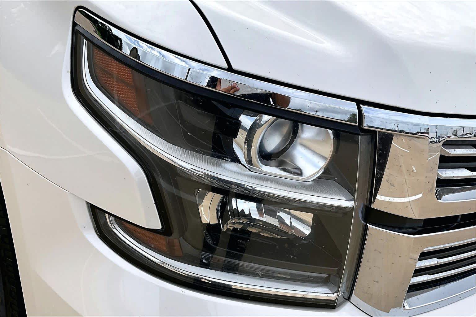 2015 Chevrolet Tahoe LTZ White Diamond Tricoat at Texan GMC Buick
