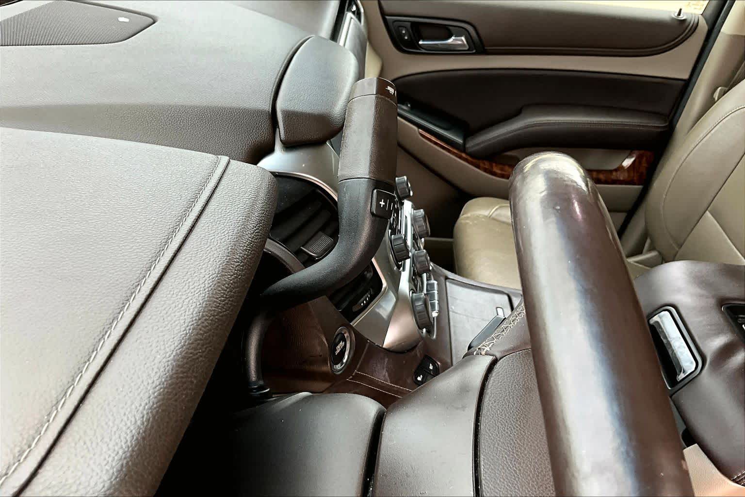 2015 Chevrolet Tahoe LTZ White Diamond Tricoat at Texan GMC Buick