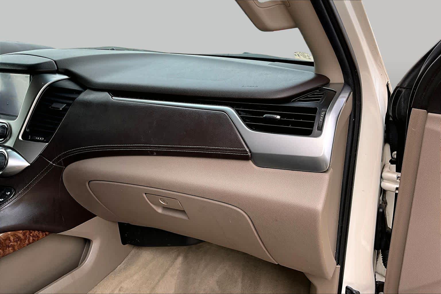 2015 Chevrolet Tahoe LTZ White Diamond Tricoat at Texan GMC Buick