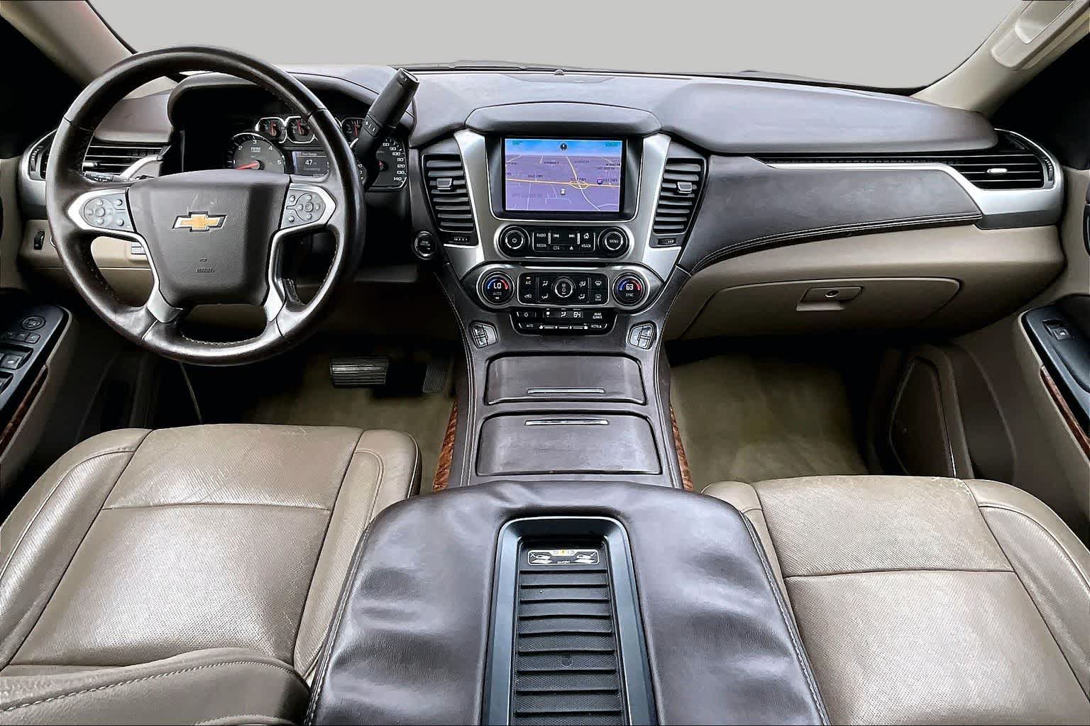 2015 Chevrolet Tahoe LTZ White Diamond Tricoat at Davis Chevrolet