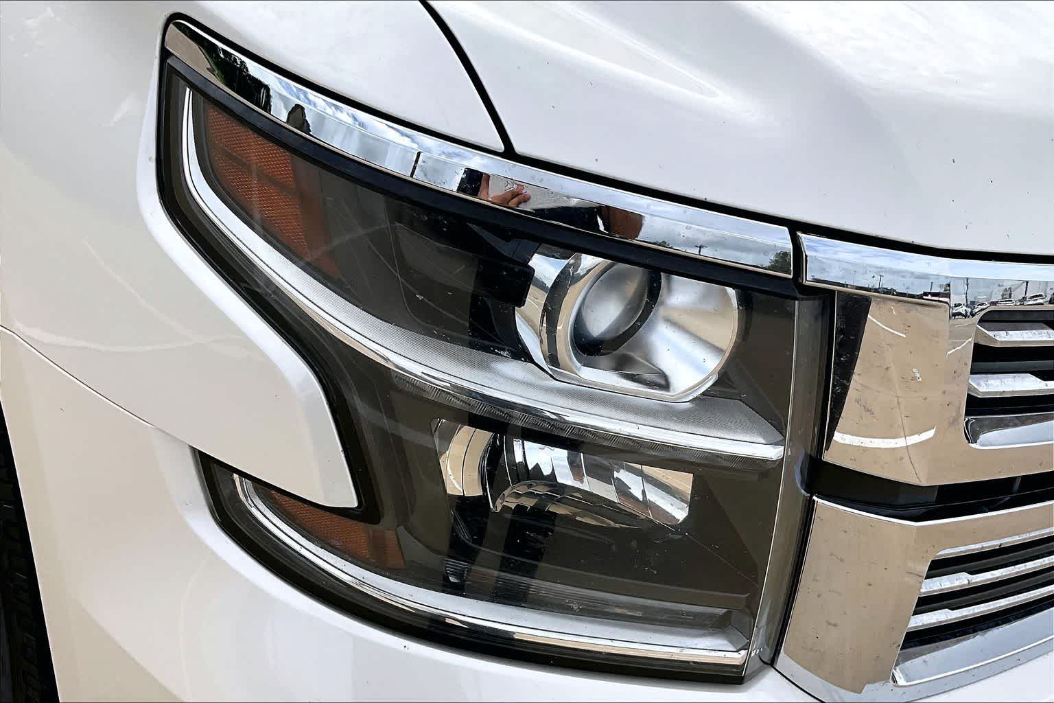 2015 Chevrolet Tahoe LTZ White Diamond Tricoat at Davis Chevrolet