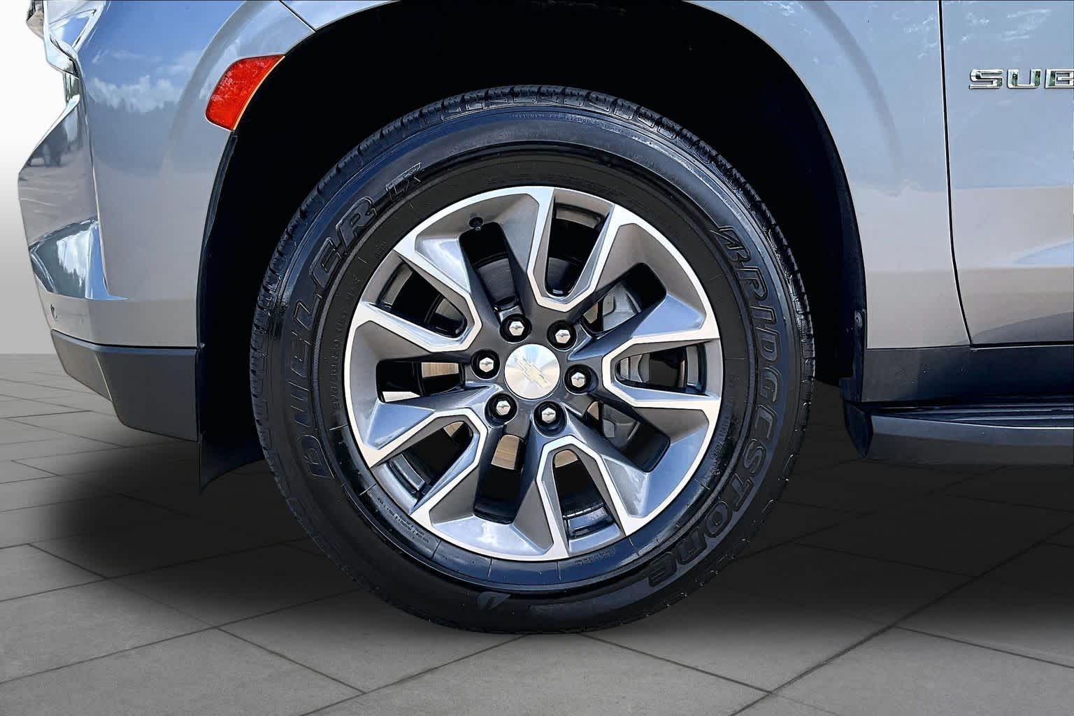 2022 Chevrolet Suburban LT Satin Steel Metallic at Texan GMC Buick