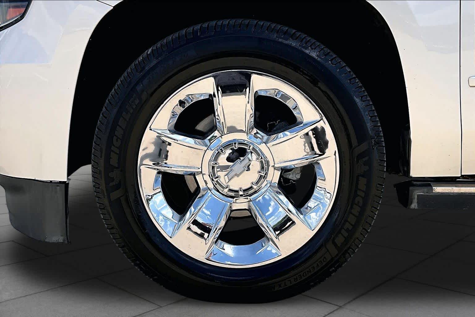 2015 Chevrolet Suburban LTZ White Diamond Tricoat at Tomball Chrysler Dodge Jeep Ram