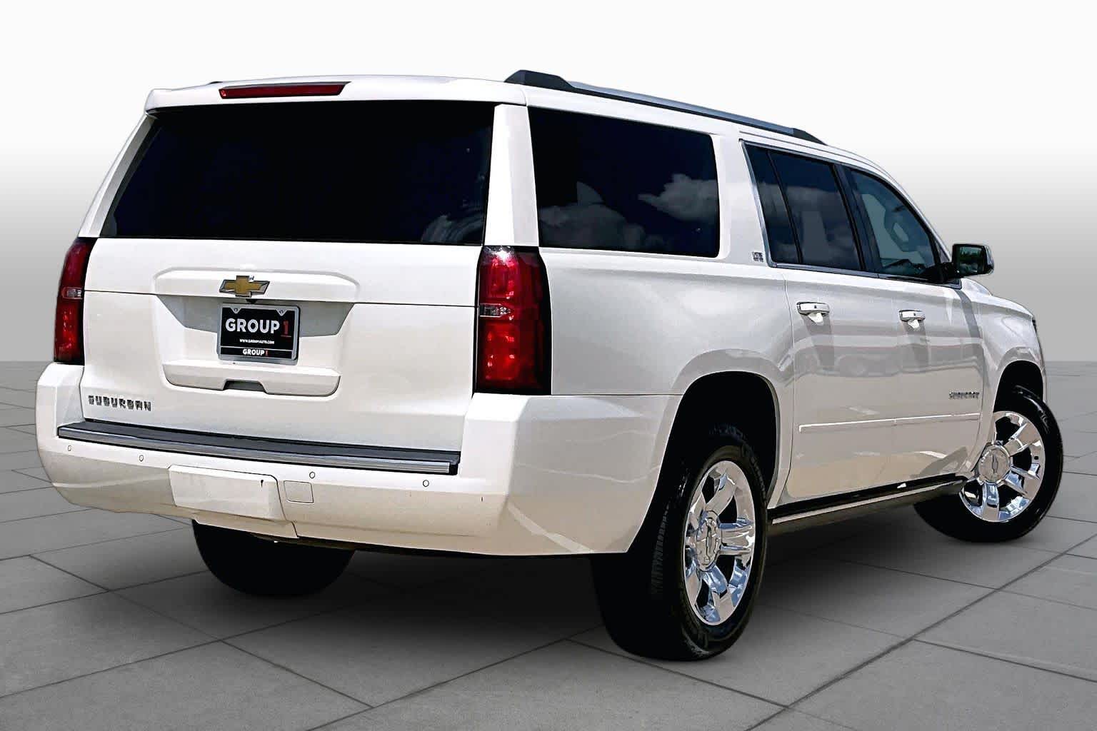 2015 Chevrolet Suburban LTZ White Diamond Tricoat at Tomball Chrysler Dodge Jeep Ram