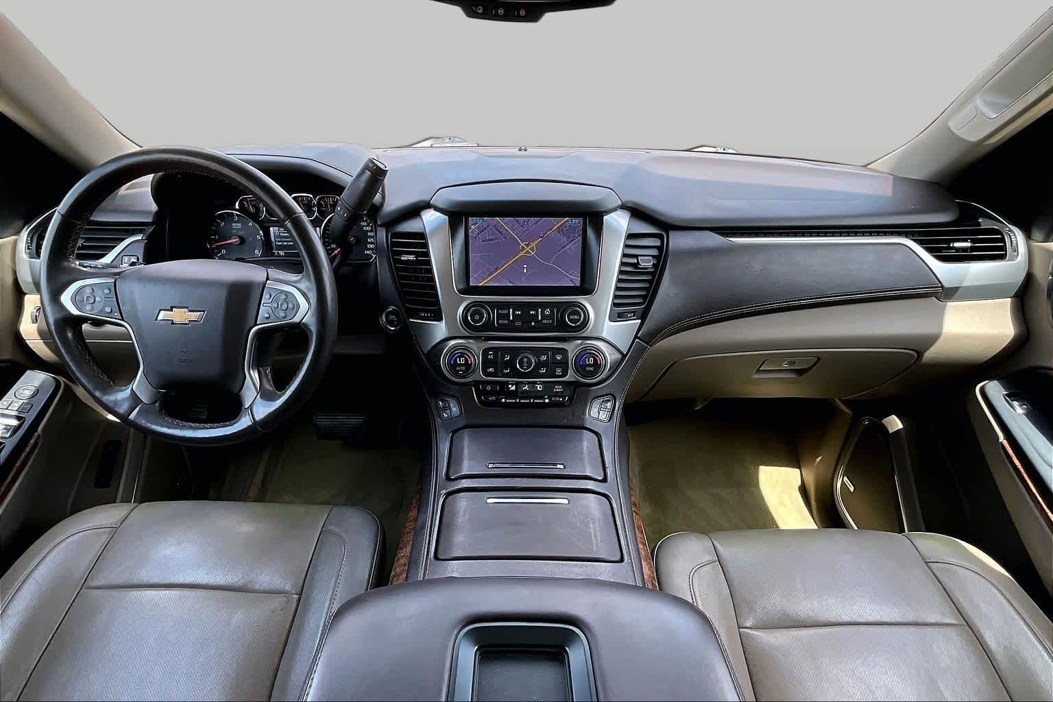 2015 Chevrolet Suburban LTZ White Diamond Tricoat at Tomball Chrysler Dodge Jeep Ram