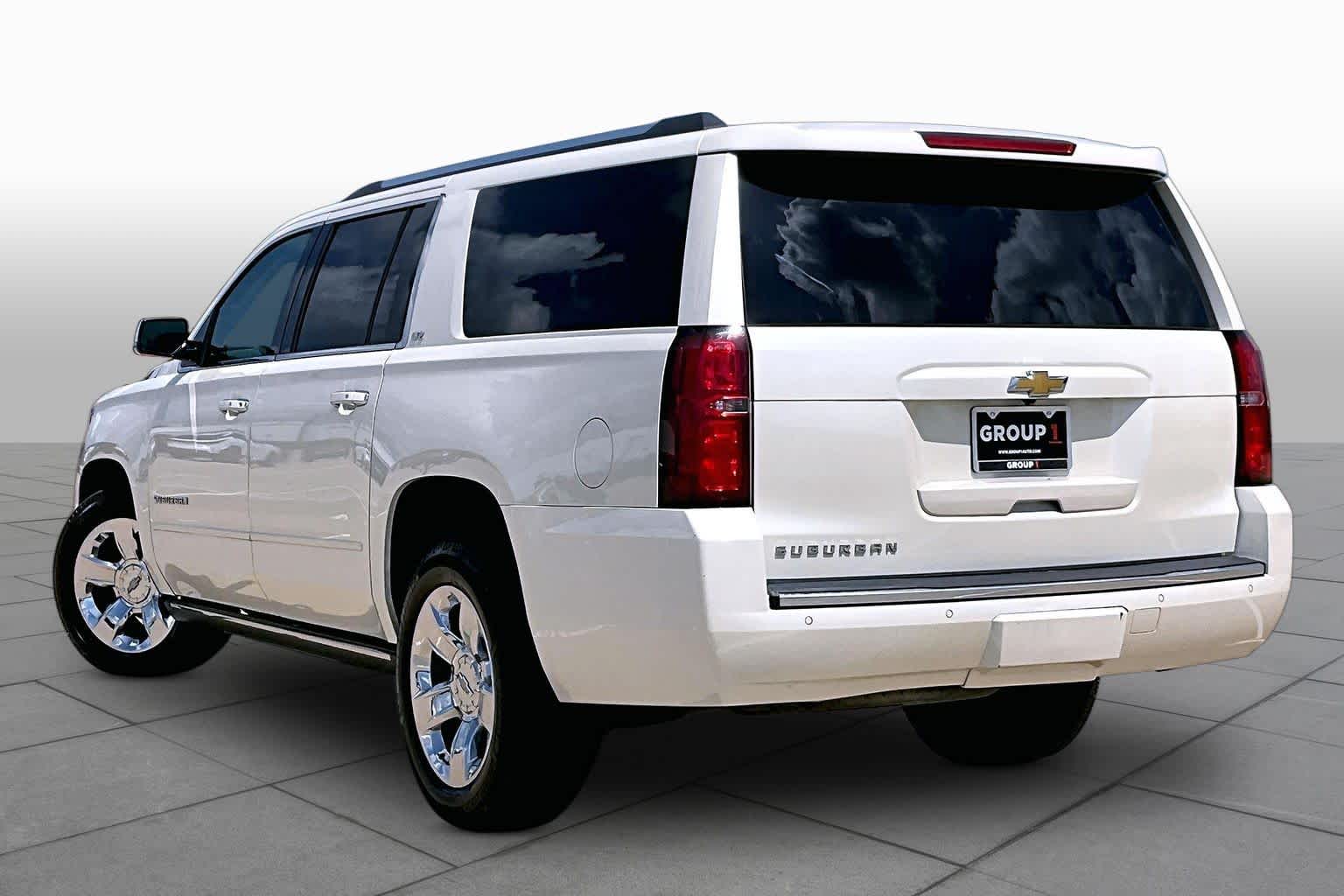 2015 Chevrolet Suburban LTZ White Diamond Tricoat at Tomball Chrysler Dodge Jeep Ram