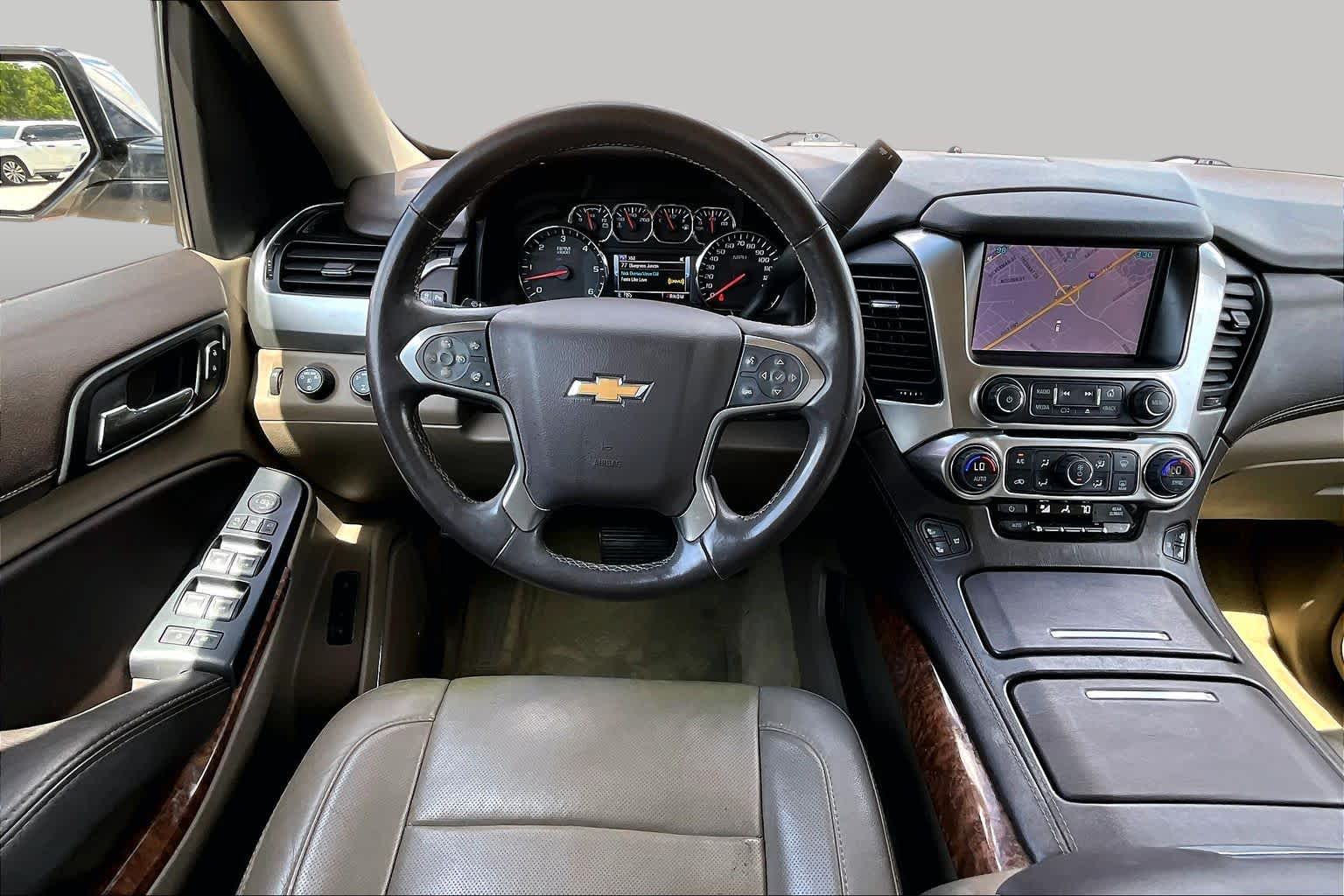 2015 Chevrolet Suburban LTZ White Diamond Tricoat at Tomball Chrysler Dodge Jeep Ram