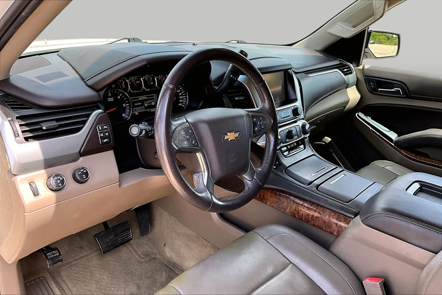 2015 Chevrolet Suburban LTZ White Diamond Tricoat at Tomball Chrysler Dodge Jeep Ram
