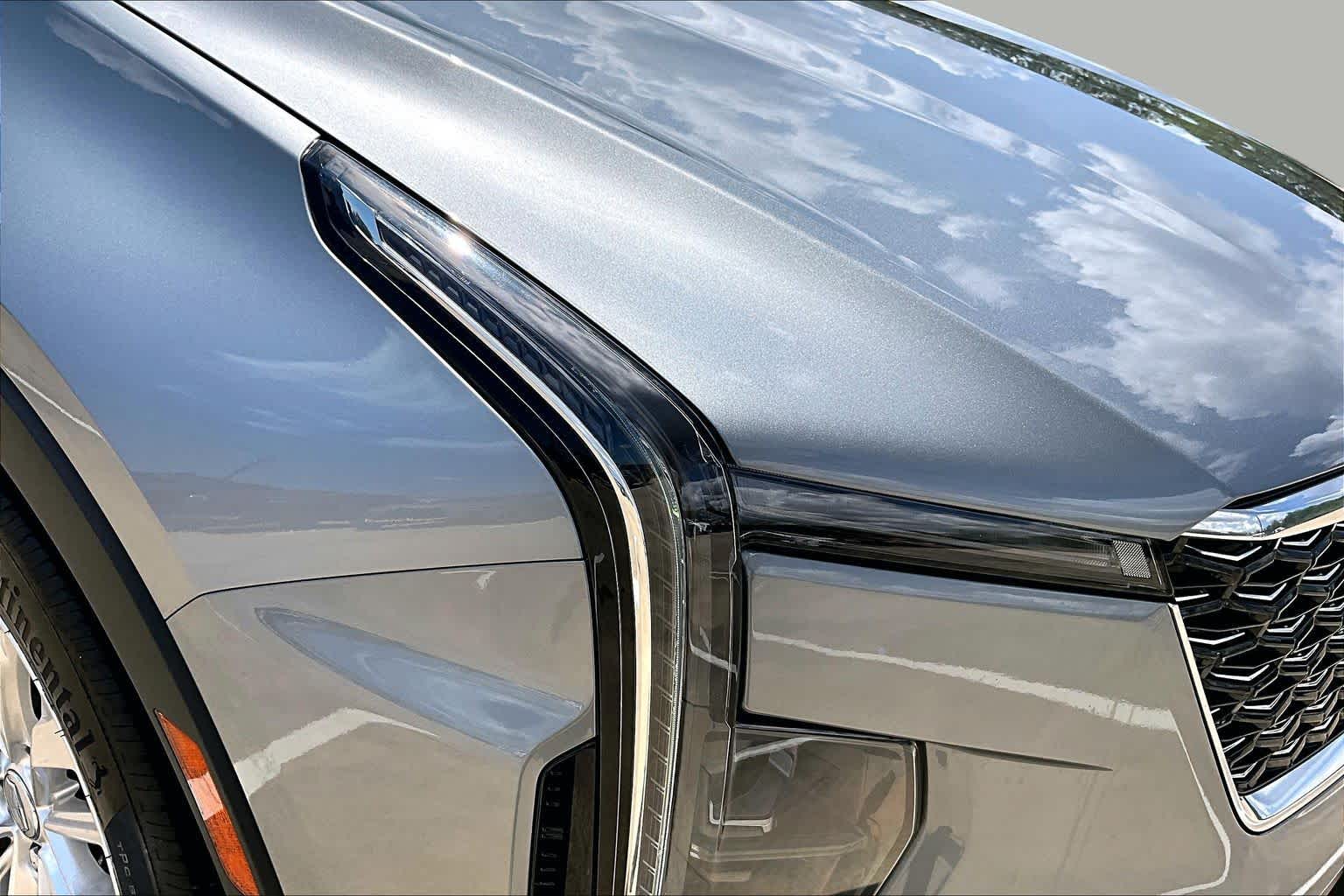 2024 Cadillac XT4 FWD Luxury Argent Silver Metallic at Ron Craft Chevrolet Cadillac