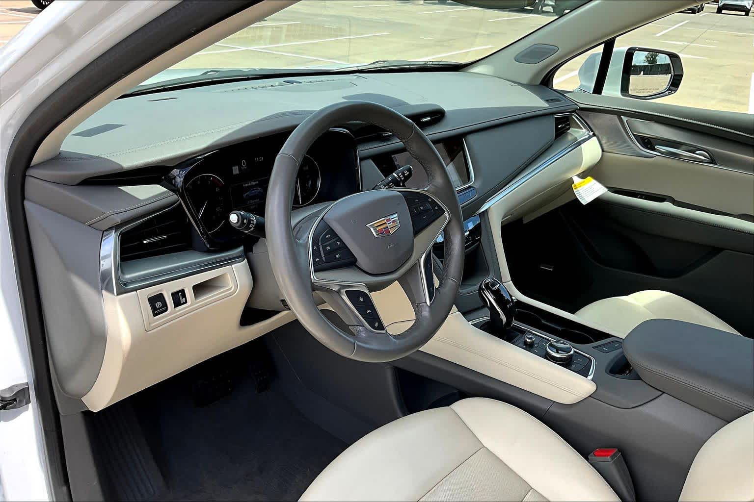 2024 Cadillac XT5 FWD Premium Luxury Crystal White Tricoat at Ron Craft Chevrolet Cadillac