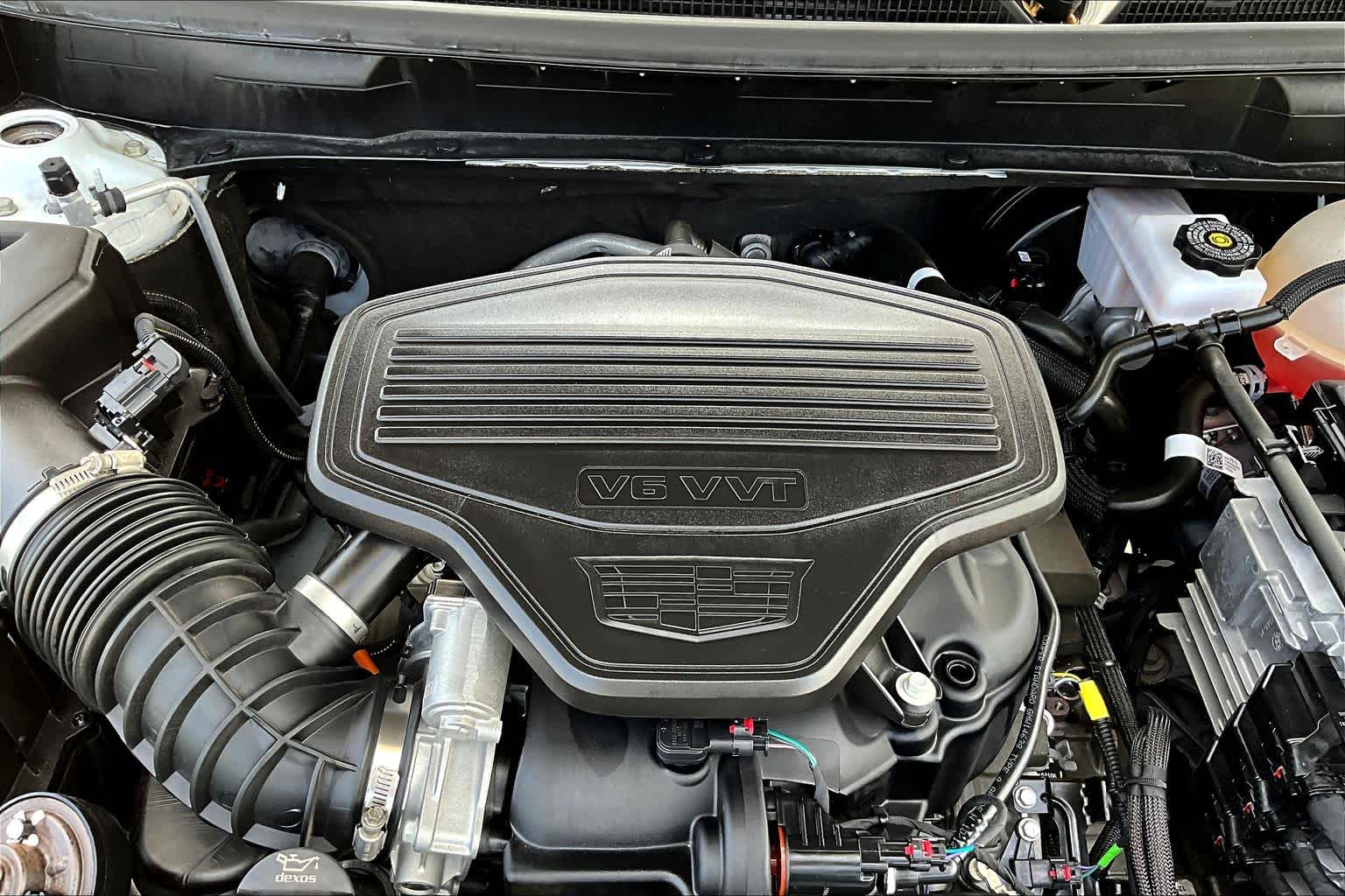 2024 Cadillac XT5 FWD Premium Luxury Crystal White Tricoat at Ron Craft Chevrolet Cadillac
