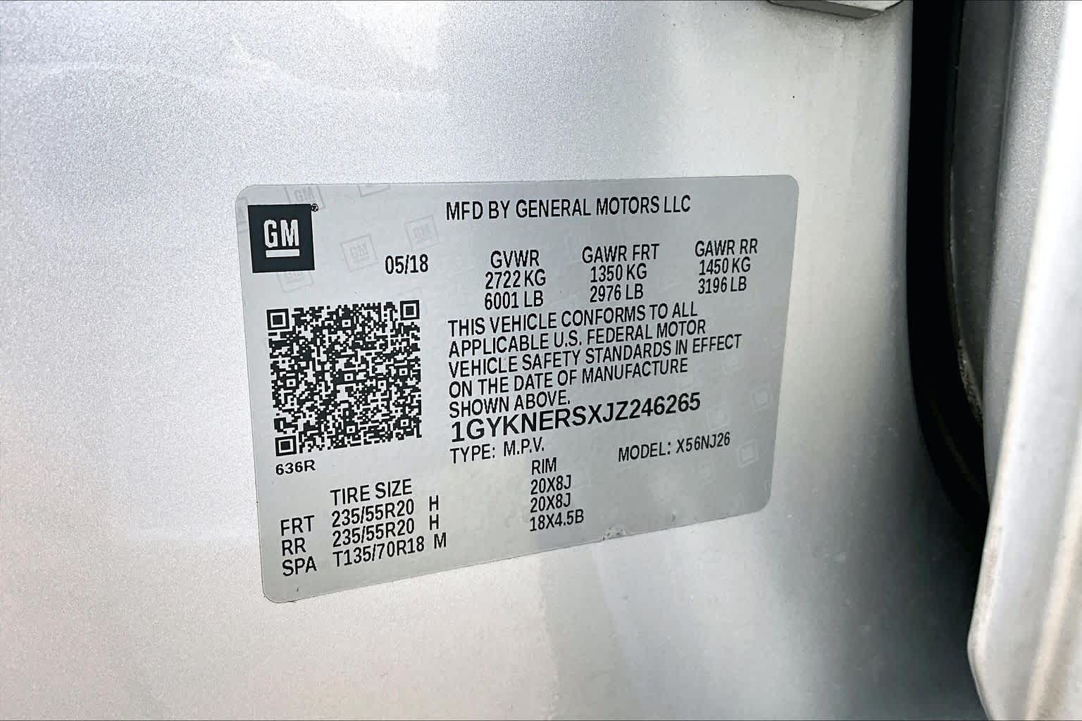 2018 Cadillac XT5 Premium Luxury FWD Radiant Silver Metallic at Mac Haik Ford