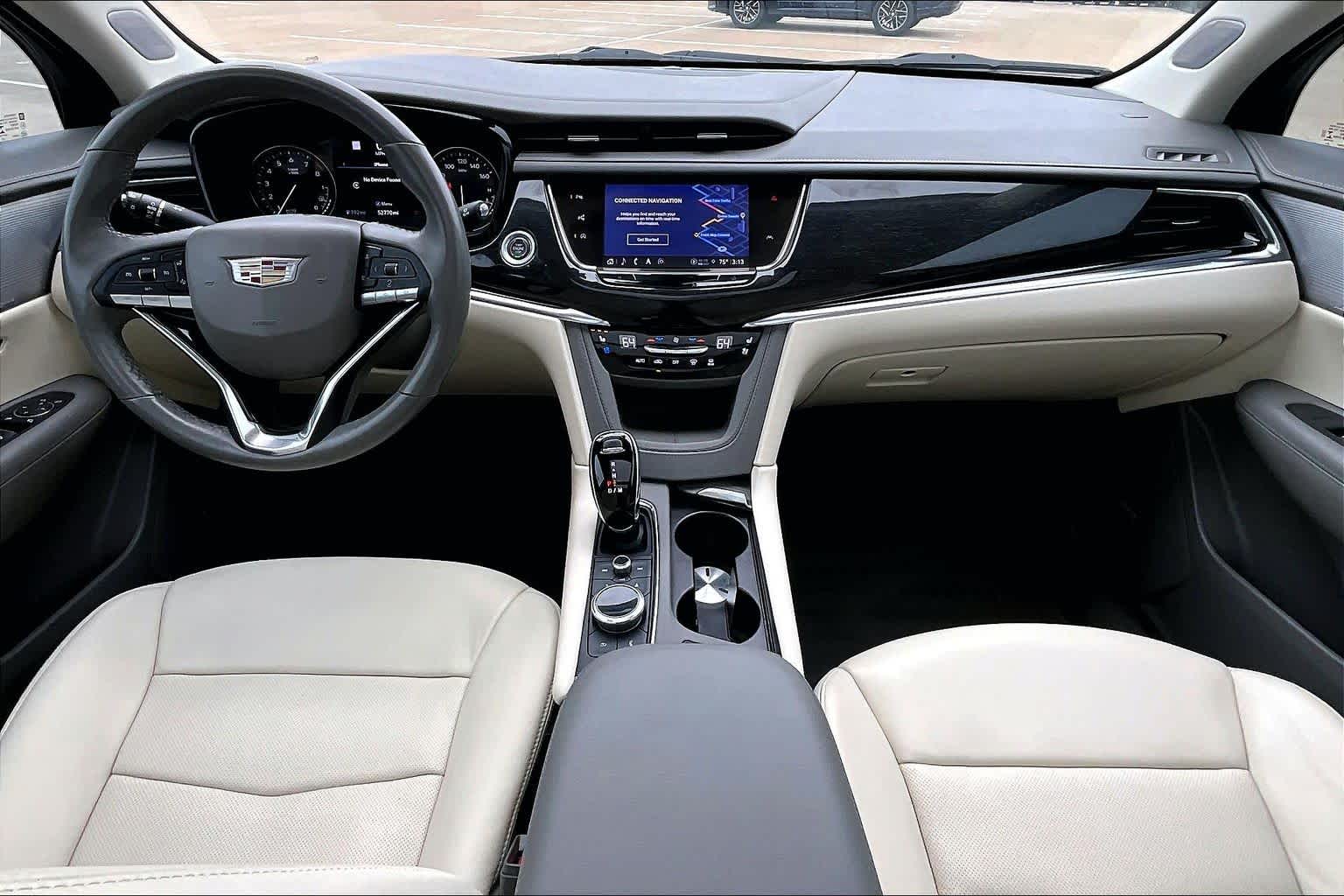 2022 Cadillac XT6 Premium Luxury Crystal White Tricoat at Westside Kia