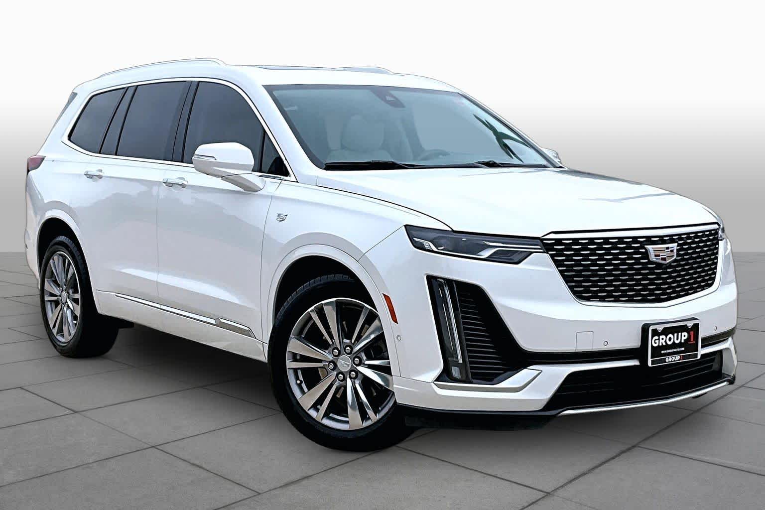 2022 Cadillac XT6 Premium Luxury Crystal White Tricoat at Westside Kia