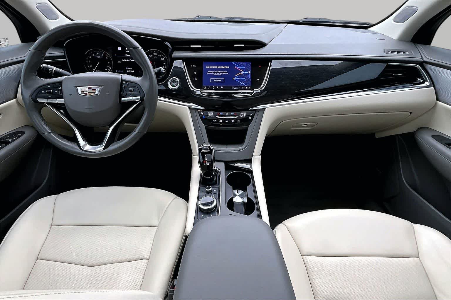 2022 Cadillac XT6 Premium Luxury Crystal White Tricoat at Westside Kia