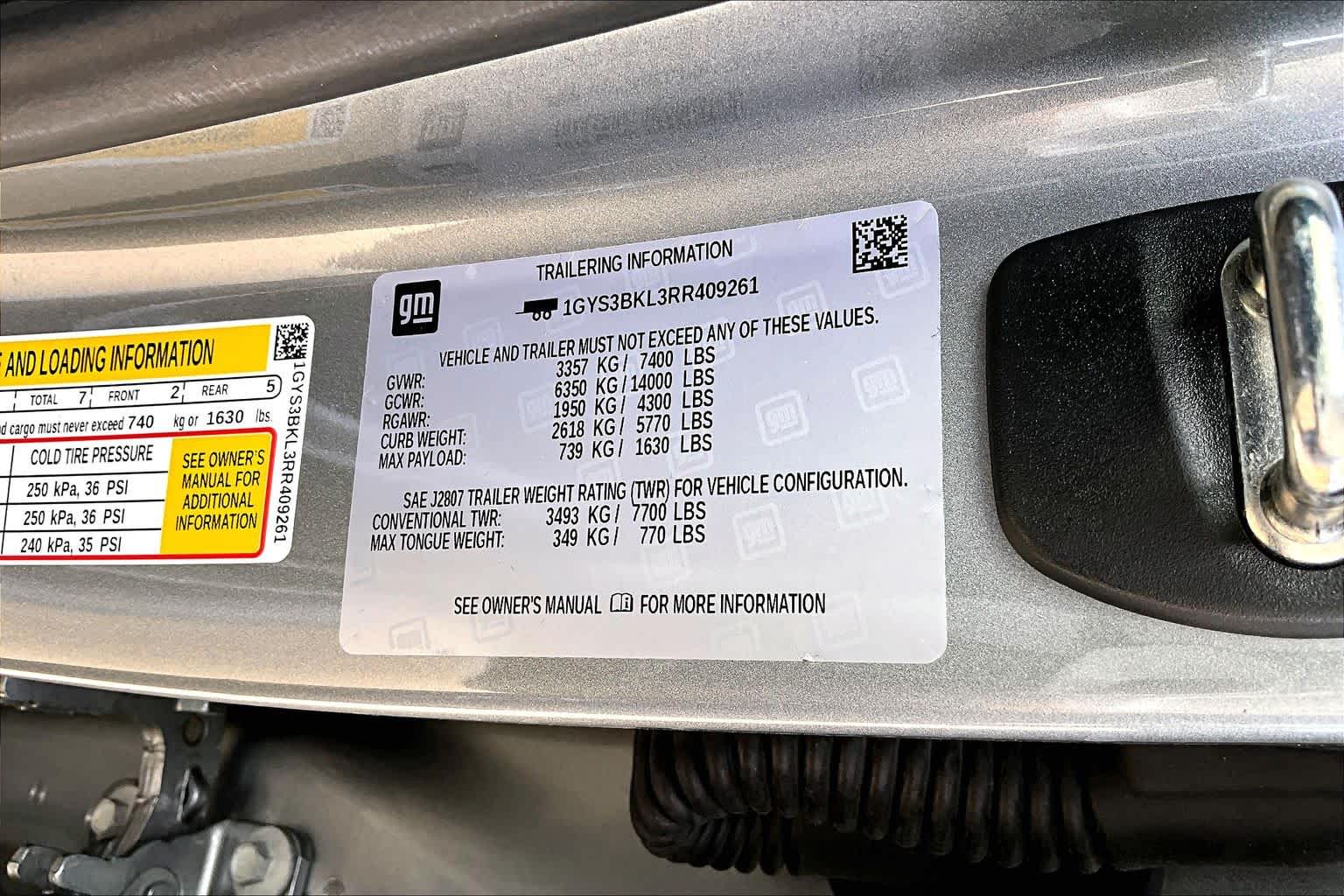 2024 Cadillac Escalade RWD Premium Luxury Argent Silver Metallic at AutoNation USA Houston