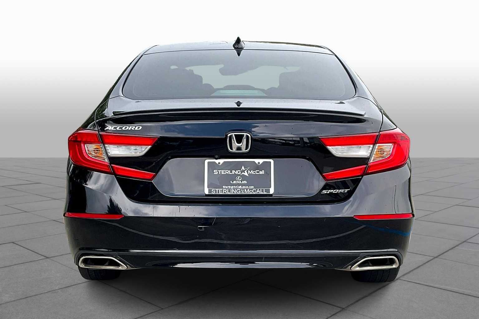 2021 Honda Accord Sport Crystal Black Pearl at Honda of Clear Lake