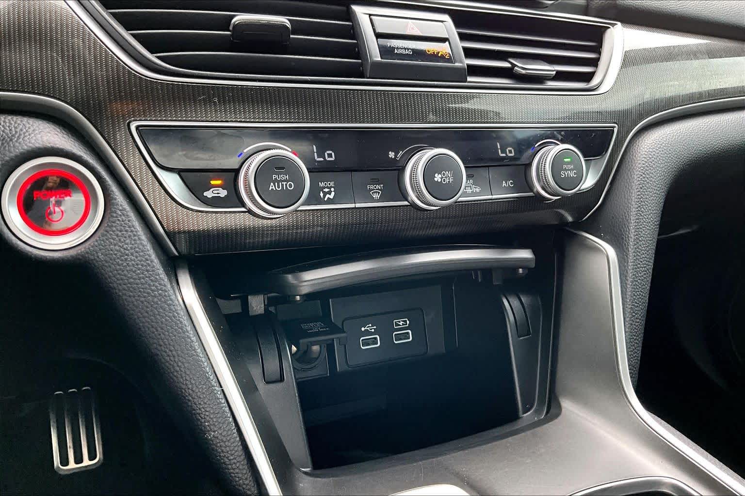 2022 Honda Accord Hybrid Sport Platinum White Pearl at Honda of Clear Lake