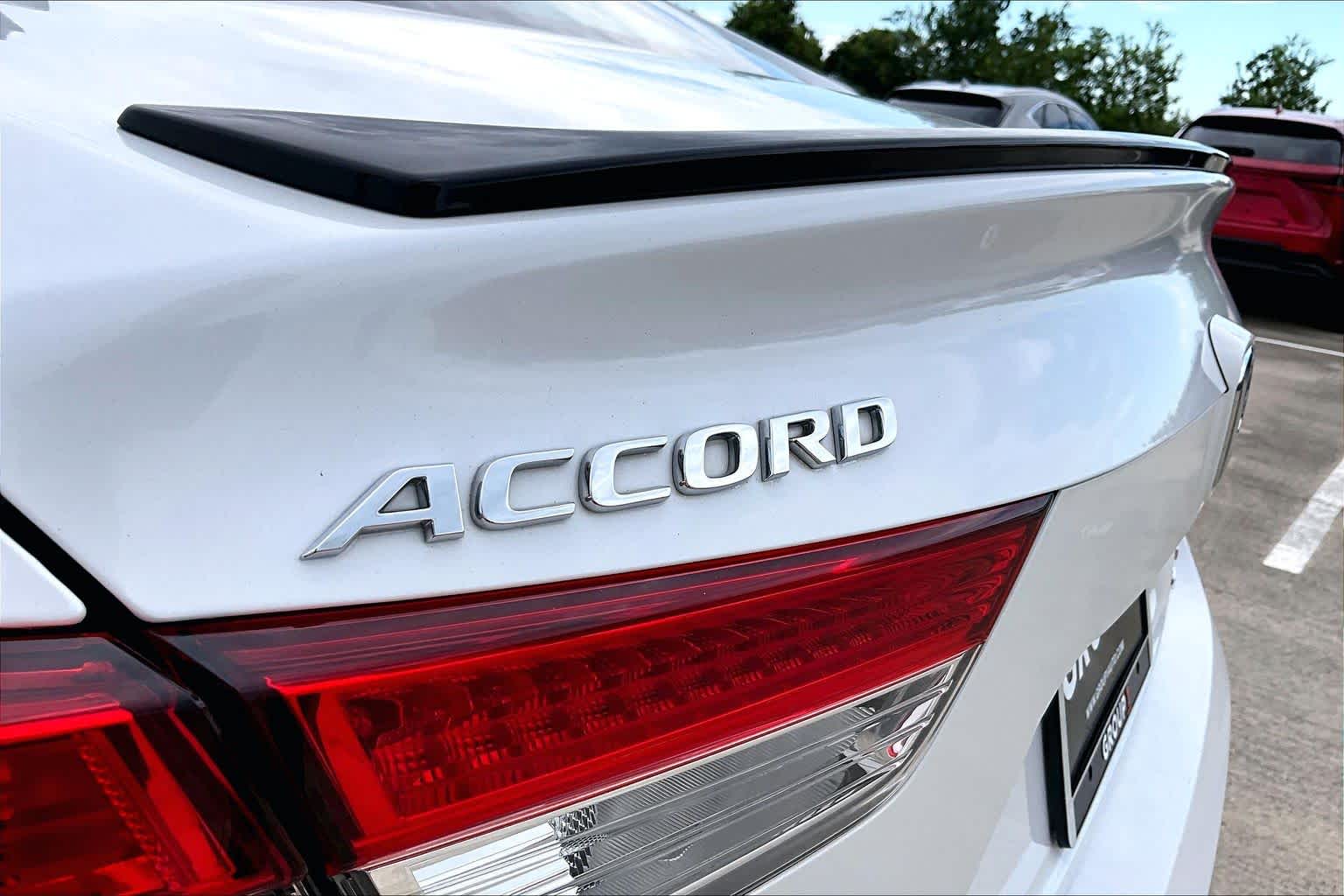 2022 Honda Accord Hybrid Sport Platinum White Pearl at Honda of Clear Lake