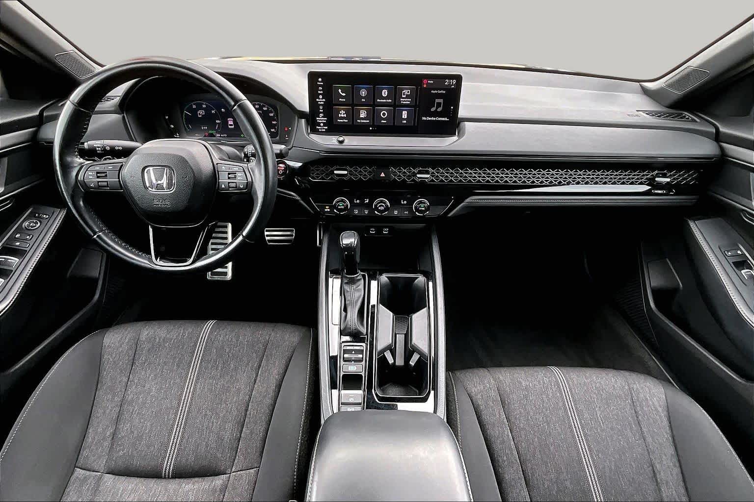 2023 Honda Accord Hybrid Sport Still Night Pearl at Beck & Masten Kia