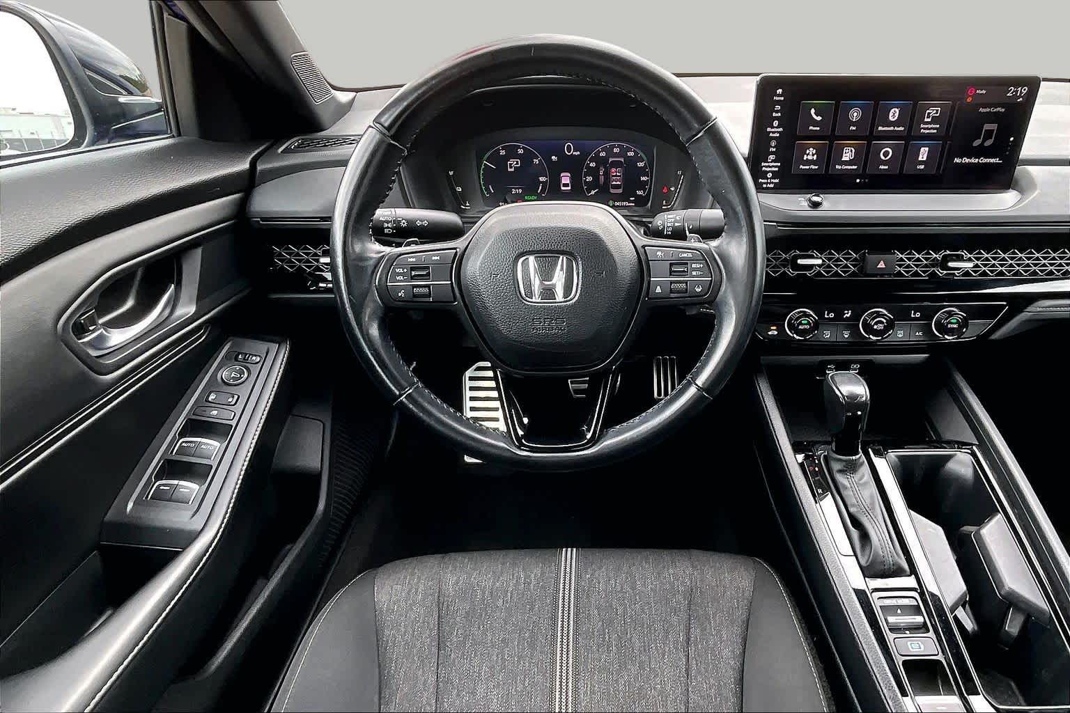 2023 Honda Accord Hybrid Sport Still Night Pearl at Beck & Masten Kia