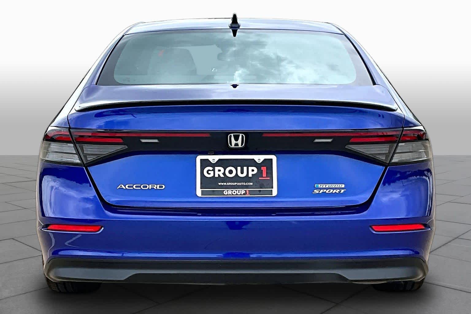 2023 Honda Accord Hybrid Sport Still Night Pearl at Beck & Masten Kia